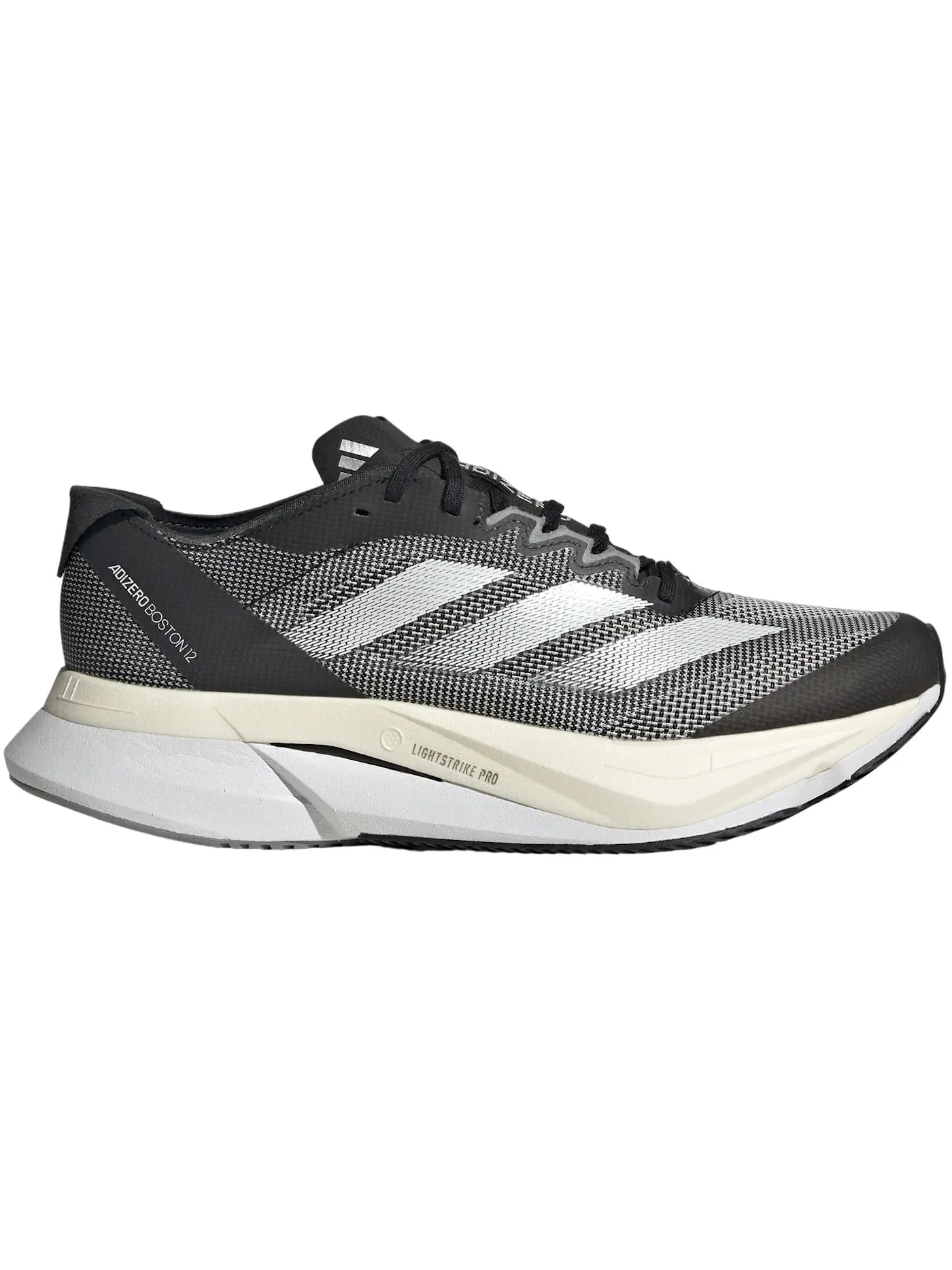 Женские кроссовки беговые Adidas Adizero Boston 12 — изображение 1 из 1, черный белый