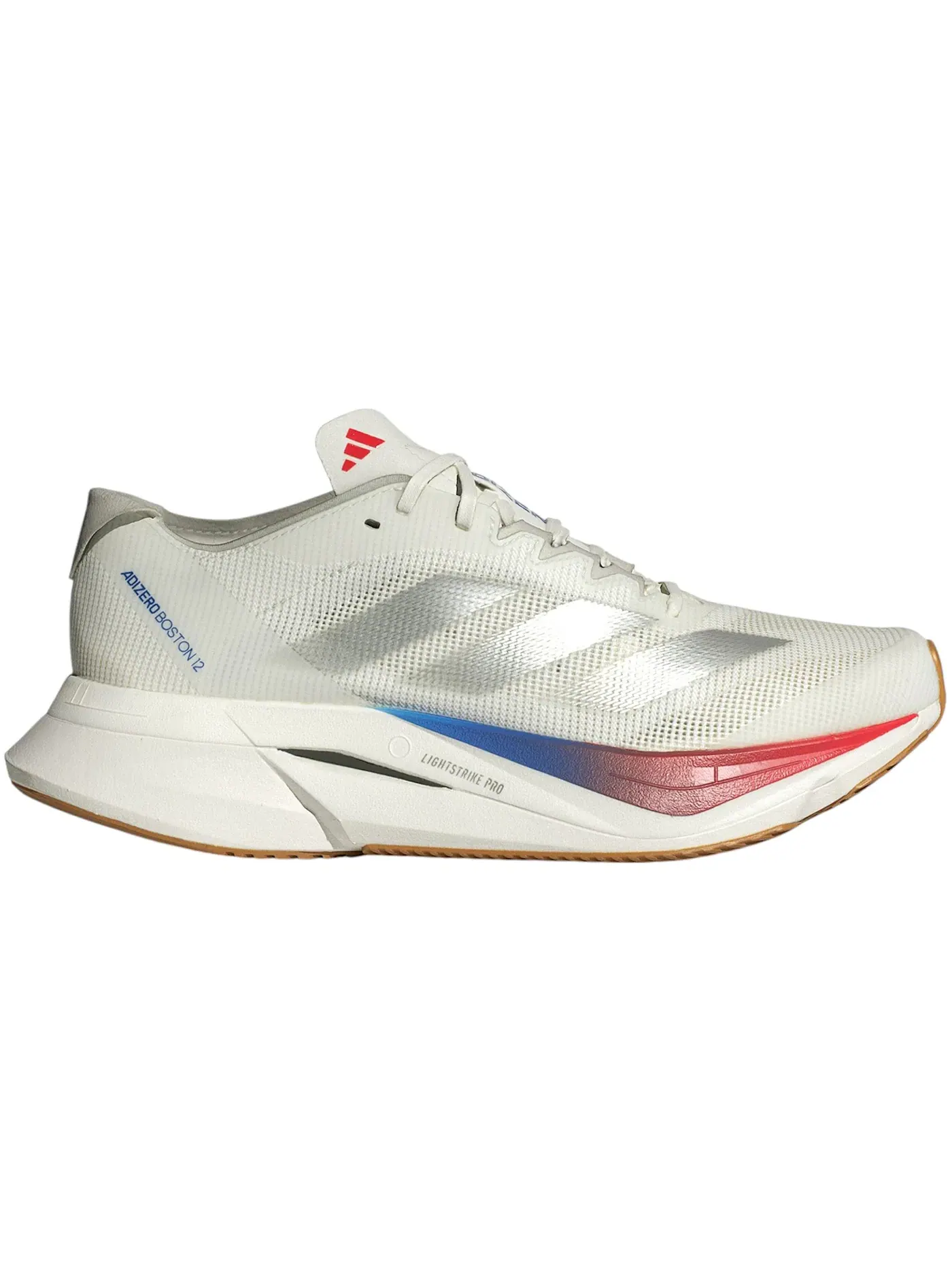 Женские кроссовки для бега Adizero Boston 12 Adidas — изображение 1 из 1, белый/серебристый