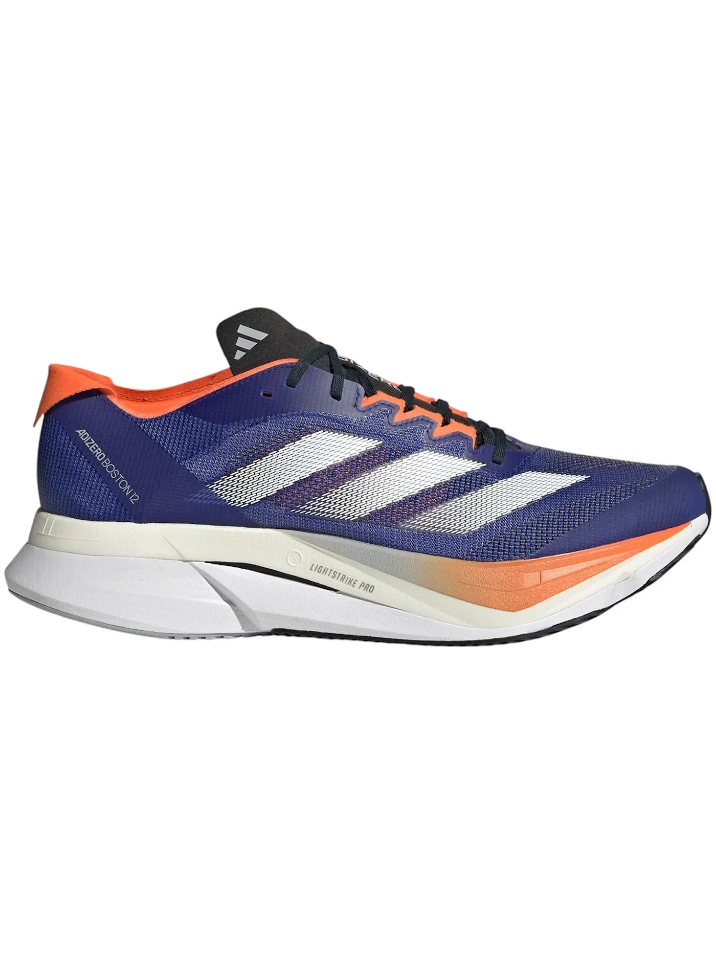 Мужские кроссовки для бега Adizero Boston 12 Adidas — изображение 1 из 1, синий/белый/оранжевый