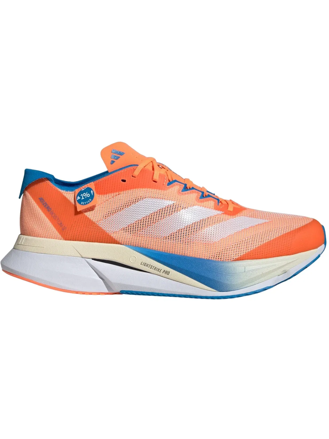 Мужские кроссовки для бега Adizero Boston 12 Wide Adidas — изображение 1 из 1