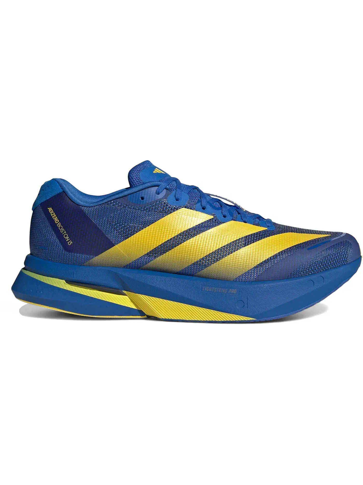 Мужские кроссовки для бега Adizero Boston 13 Adidas — изображение 1 из 1, синий/желтый/черный
