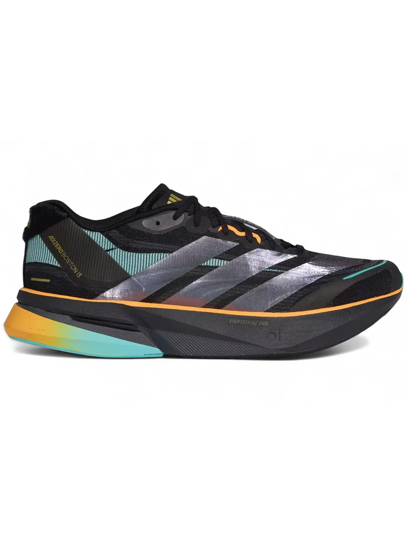 Мужские кроссовки для бега Adizero Boston 13 Adidas — изображение 1 из 1, черный/голубой
