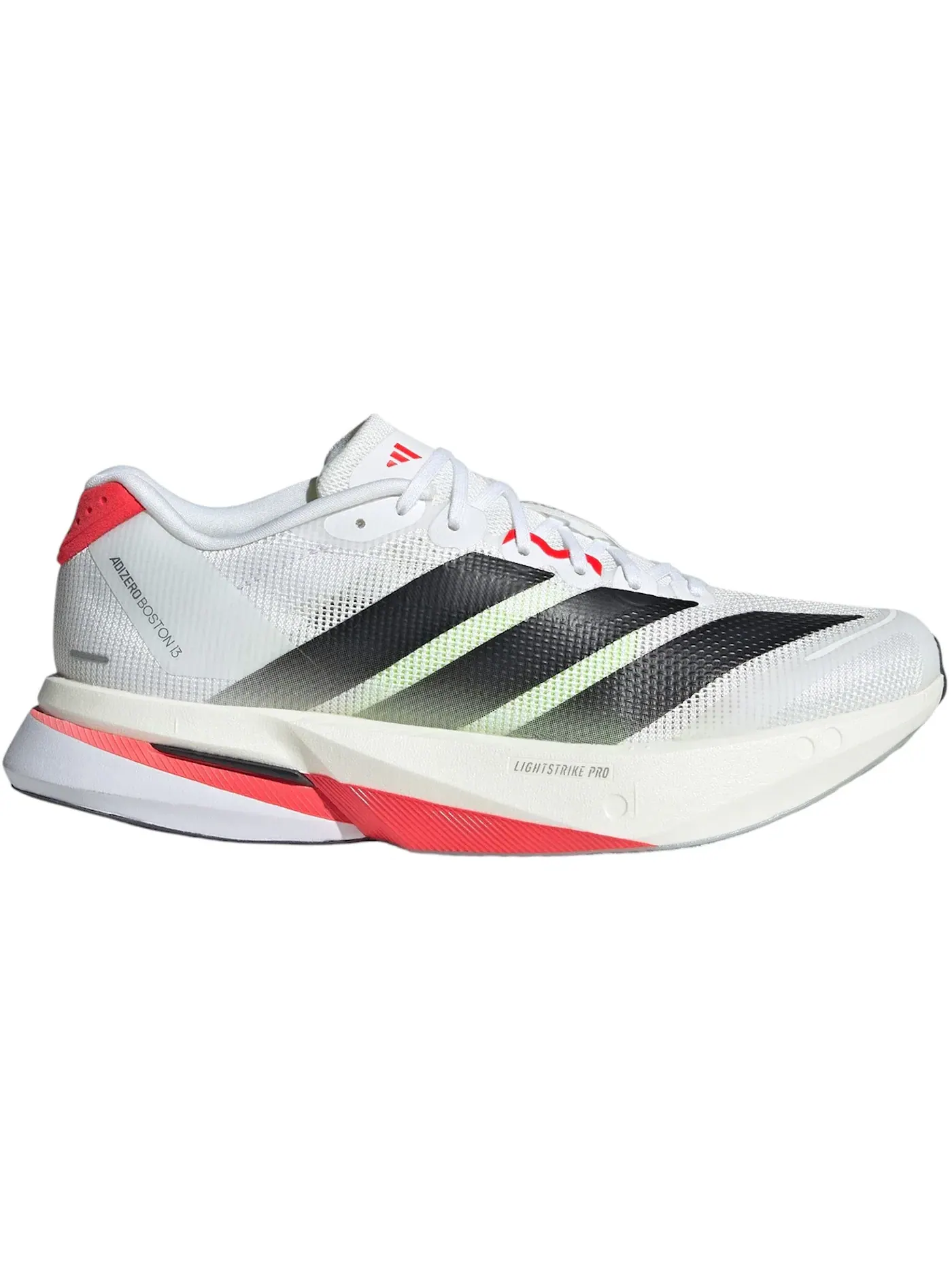 Женские кроссовки для бега Adizero Boston 13 Adidas — изображение 1 из 1, белый черный красный