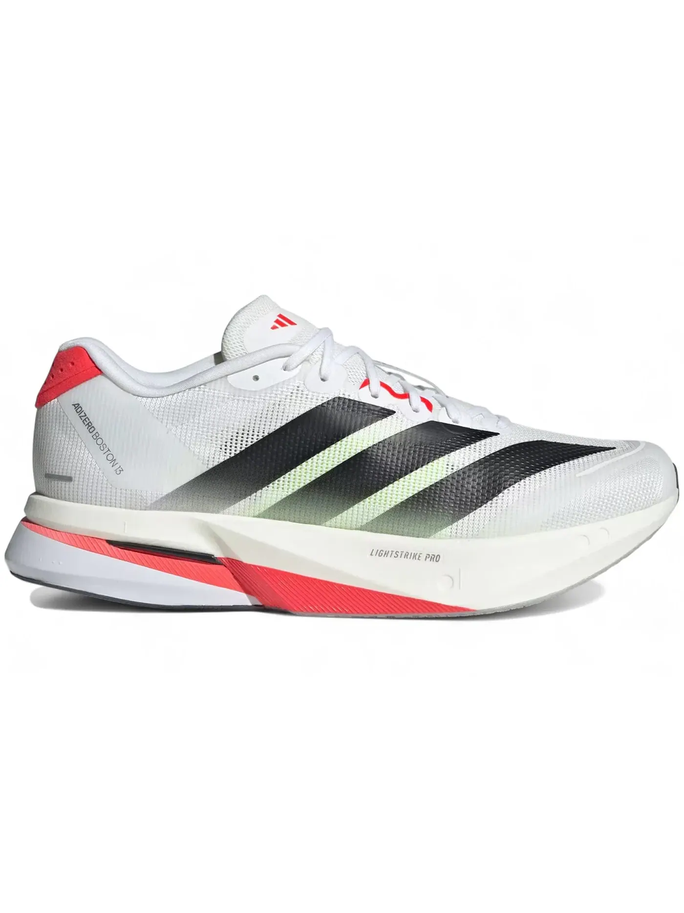 Мужские кроссовки для бега Adizero Boston 13 Adidas — изображение 1 из 1, белый черный красный
