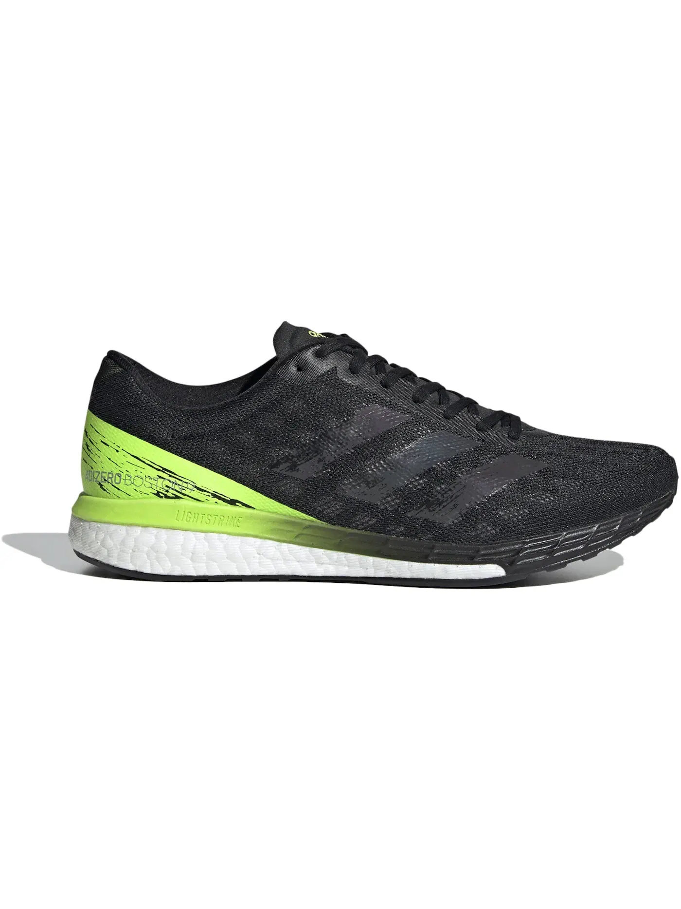 Мужские кроссовки для бега Adizero Boston 9 Adidas — изображение 1 из 1, черный черный зеленый