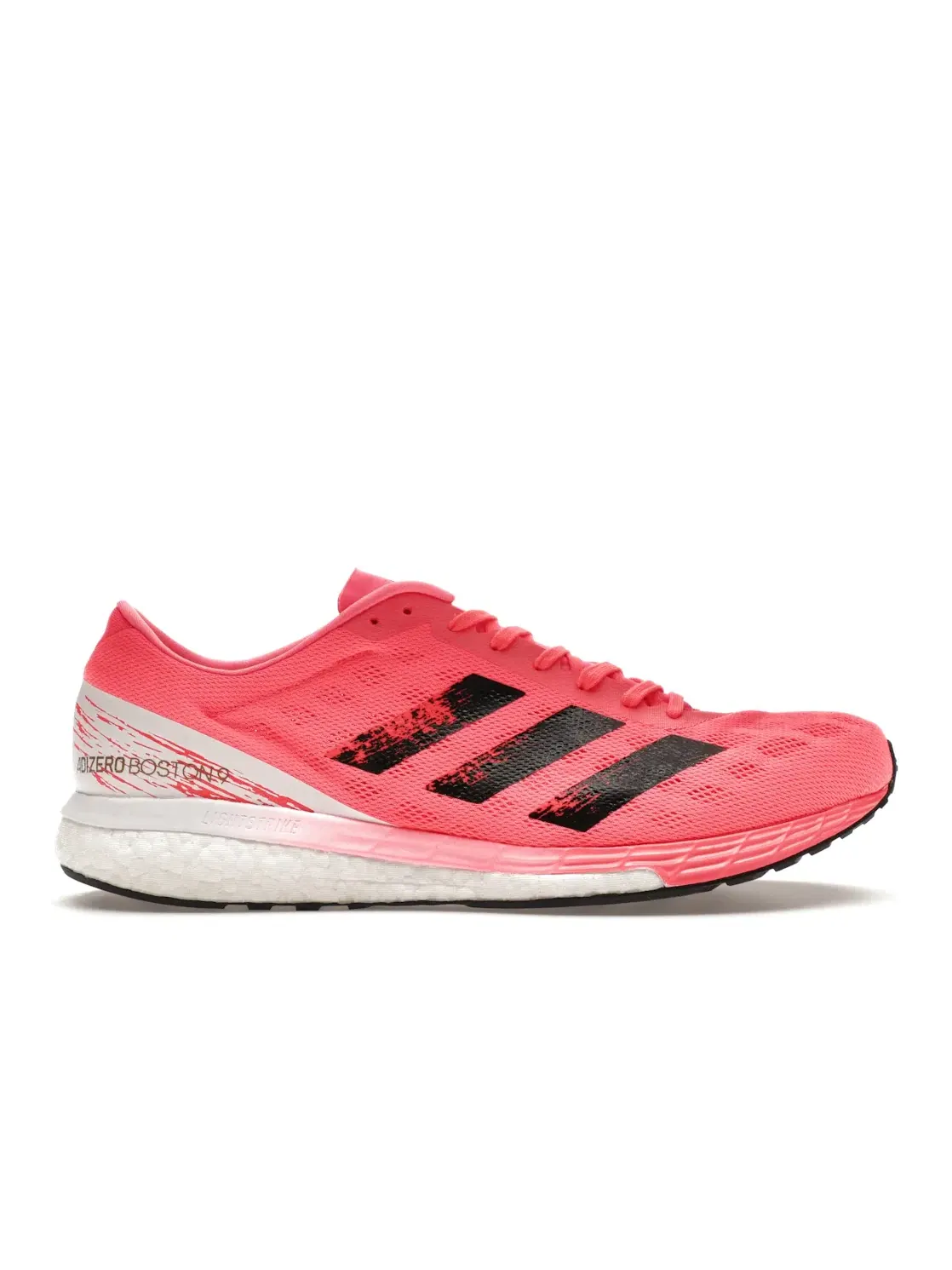 Мужские кроссовки для бега Adizero Boston 9 Adidas — изображение 1 из 4, розовый черный металлик