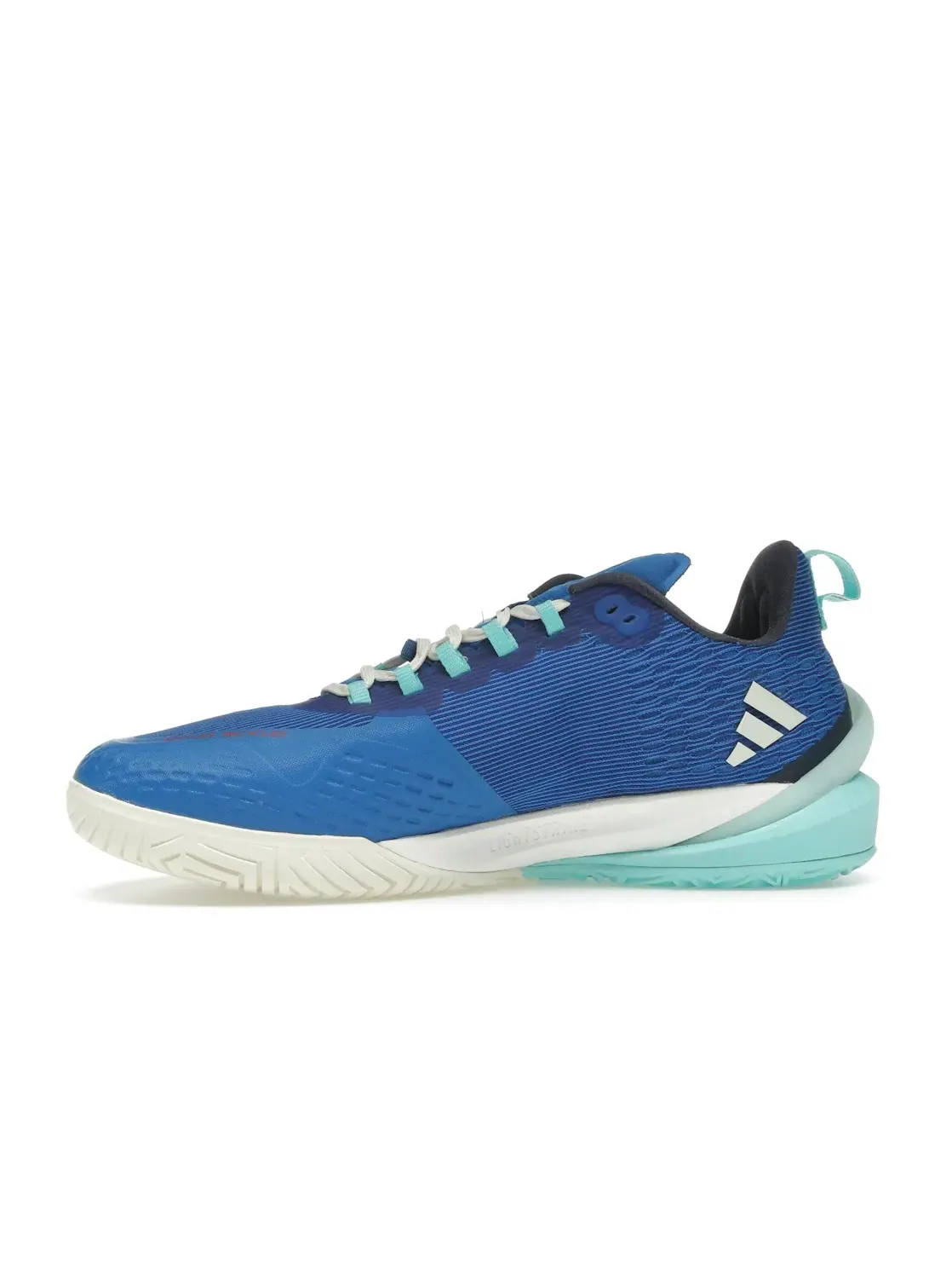 Мужские кроссовки для бега Adidas Adizero Cybersonic — изображение 3 из 4, яркий белый голубой