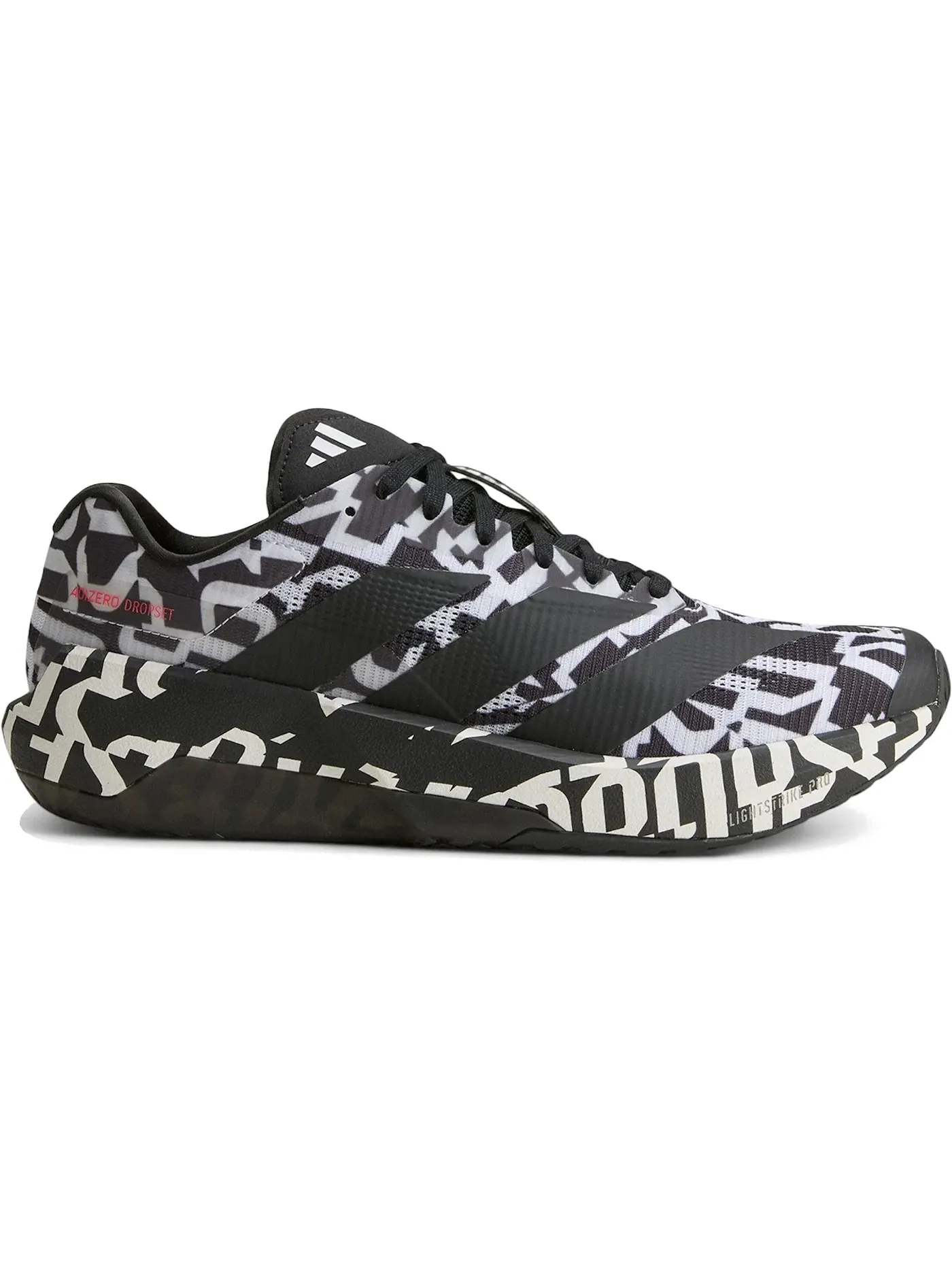 Мужские кроссовки для фитнеса Adizero Dropset Pro Adidas — изображение 1 из 1, белый черный красный