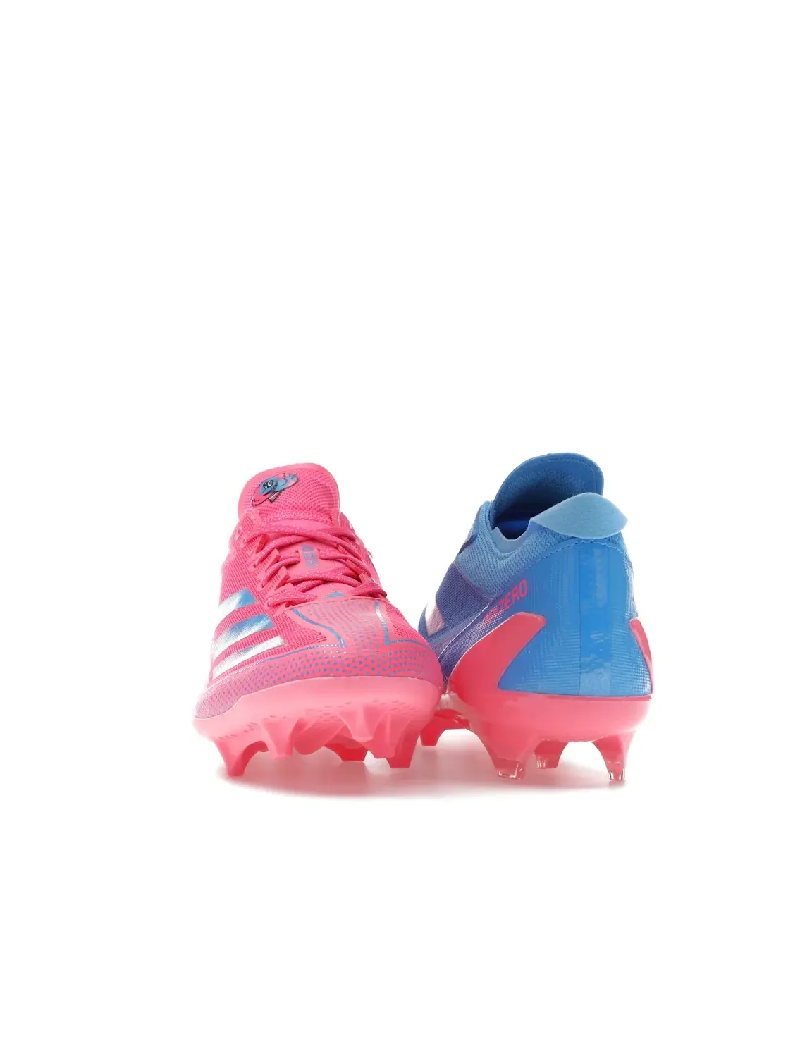 Мужские кроссовки для бега Adizero Electric Snack Attack Adidas — изображение 2 из 4, синий/розовый/синий
