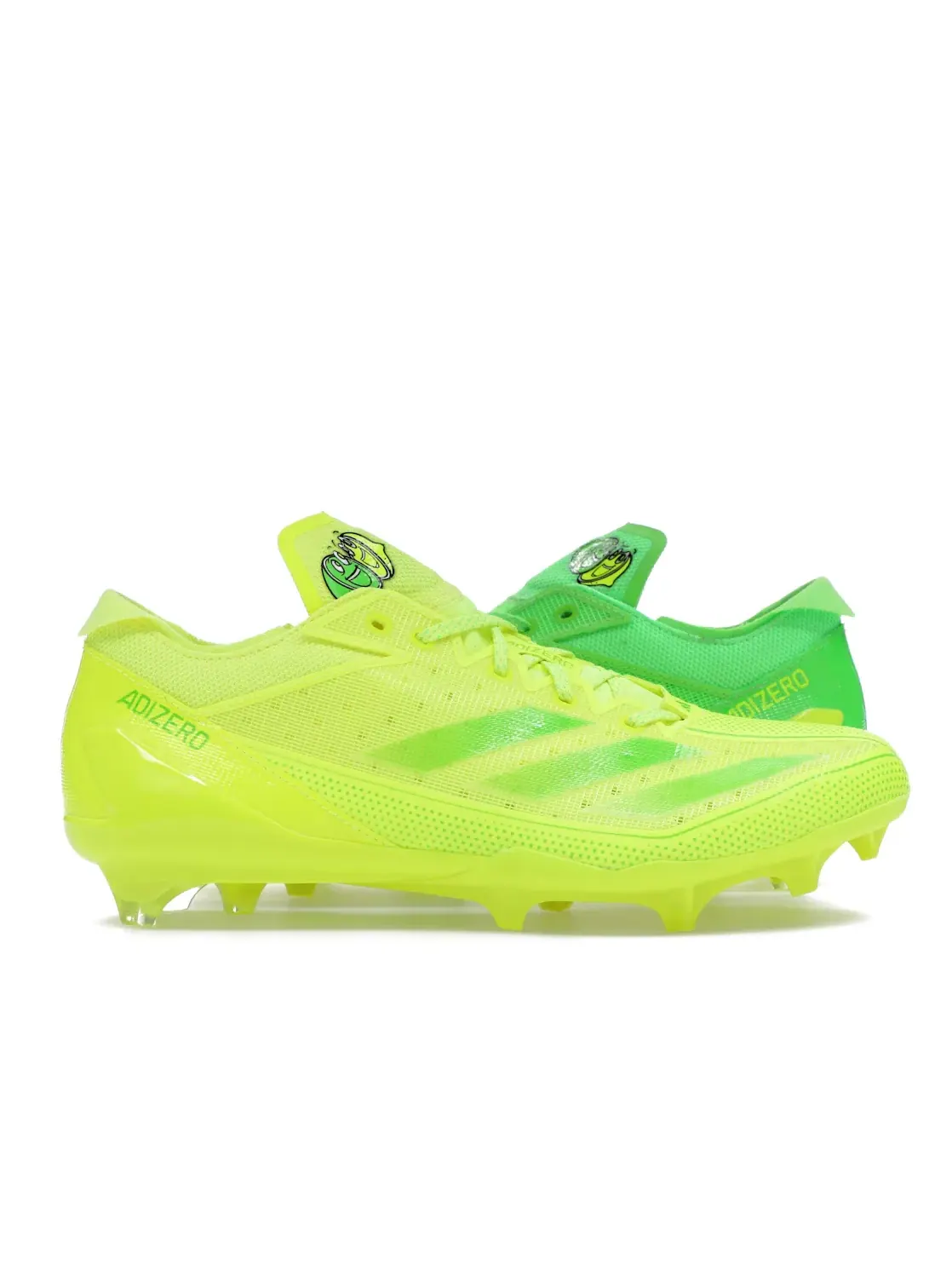 Мужские кроссовки для бега Adizero Electric Snack Attack Adidas — изображение 1 из 4, зеленый желтый зеленый
