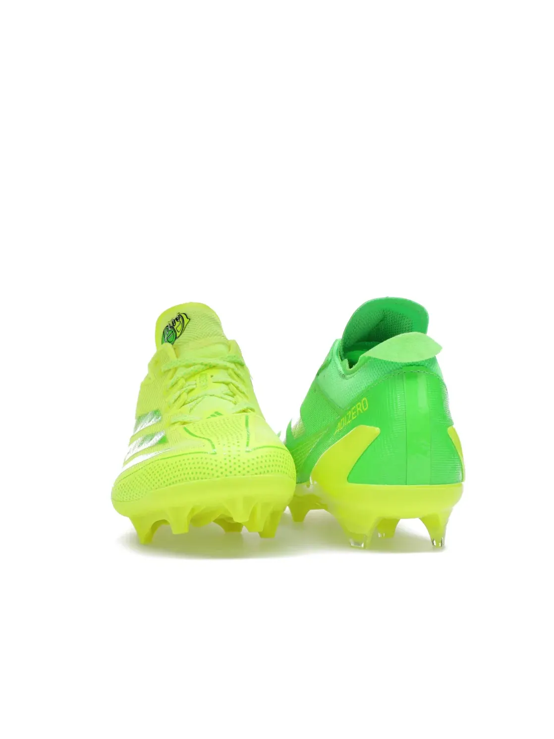 Мужские кроссовки для бега Adizero Electric Snack Attack Adidas — изображение 2 из 4, зеленый желтый зеленый