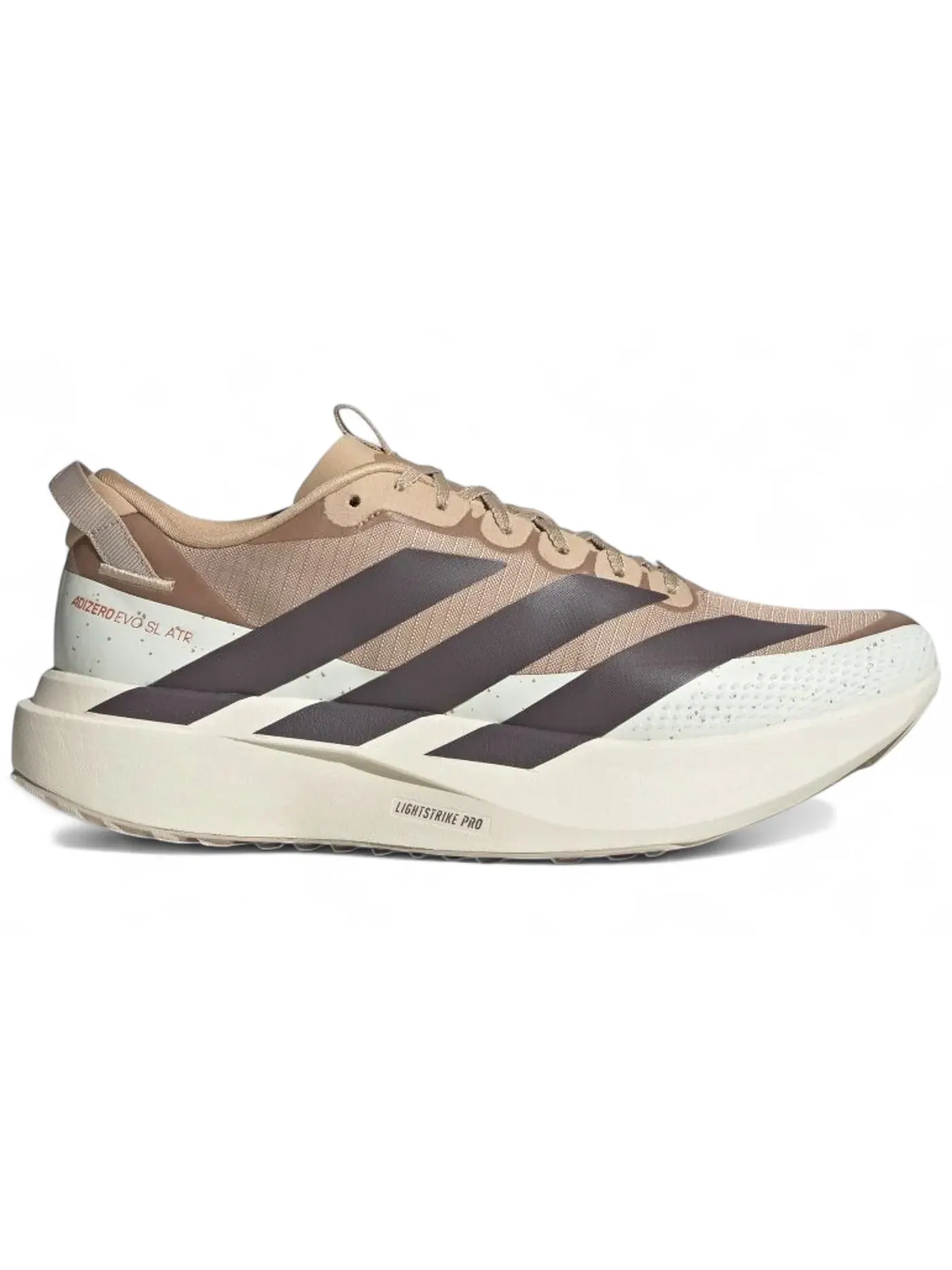 Мужские кроссовки для бега Adizero Evo SL ATR Adidas — изображение 1 из 1, бежевый/серый/белый