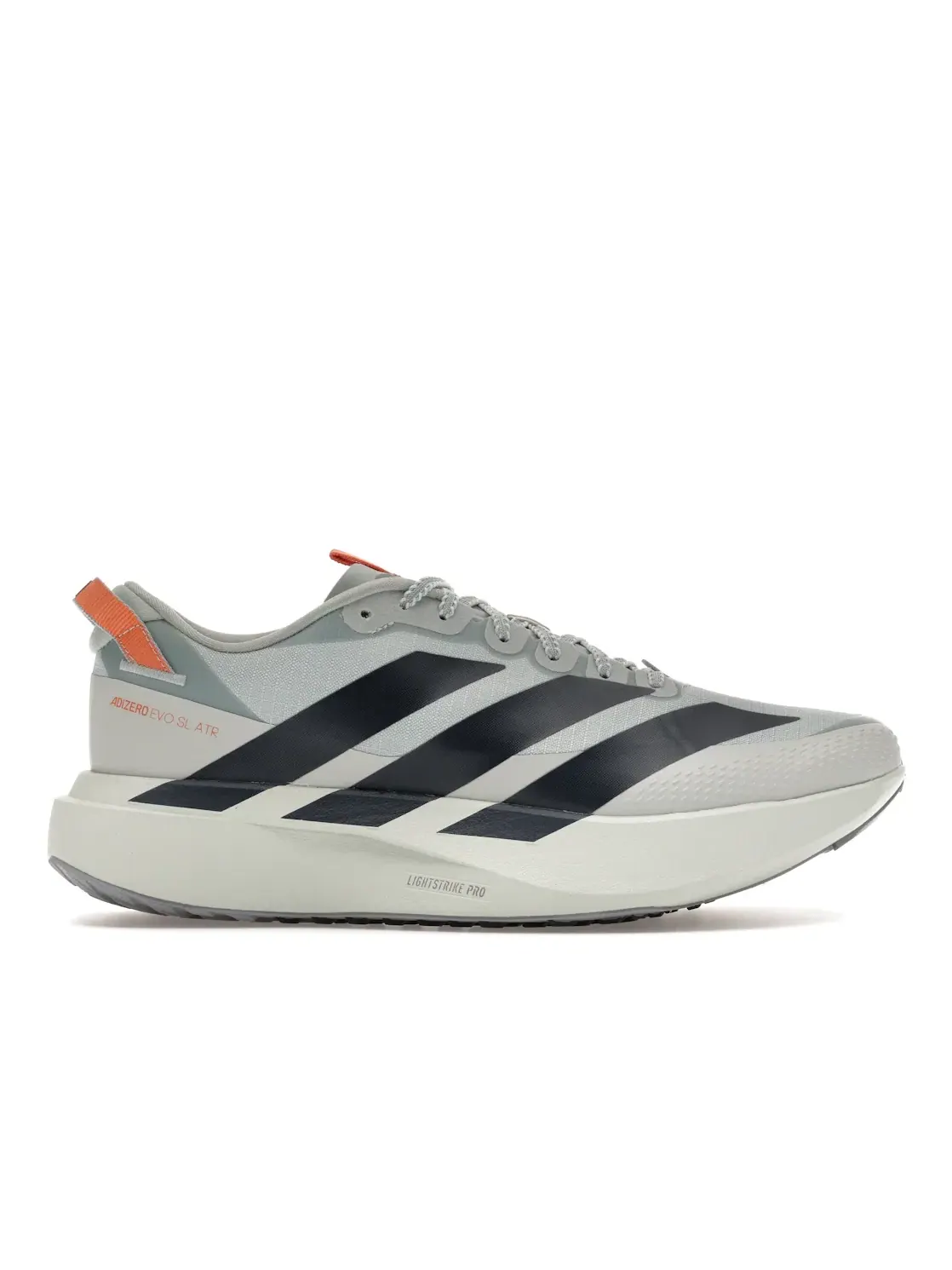 Мужские кроссовки для бега с длинным рукавом Adidas Adizero Evo SL ATR — изображение 1 из 4, серебристый