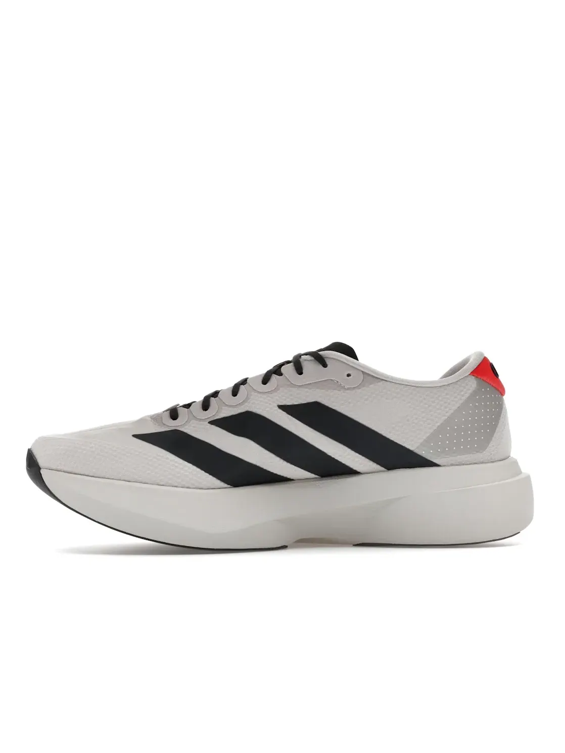 Мужские кроссовки для бега с мотоспортивным дизайном Adidas Adizero Evo SL — изображение 3 из 4, серый/черный/красный