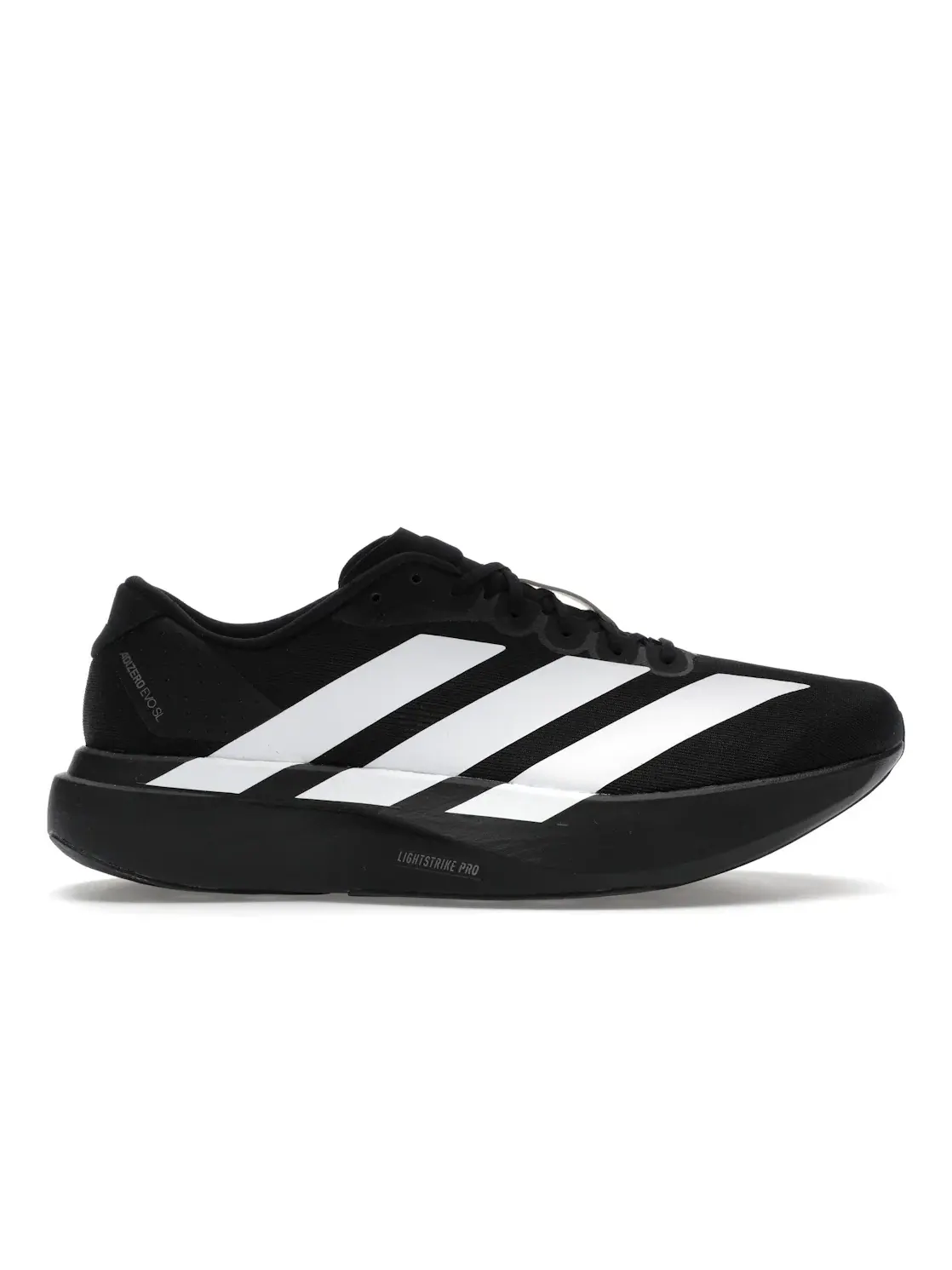 Мужские кроссовки для бега с пеноматериалом Lightstrike Pro Adidas Adizero Evo SL — изображение 1 из 4, черный/белый/черный