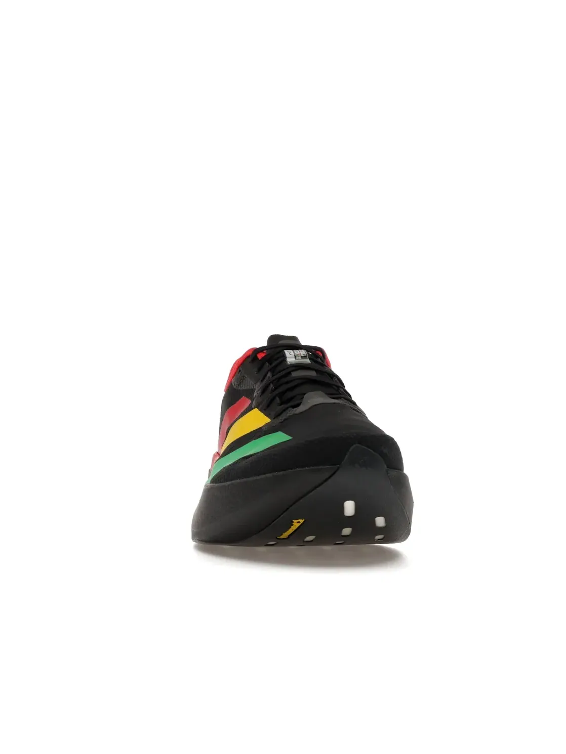 Мужские кроссовки для бега с принтом Adizero Evo SL Bob Marley Adidas — изображение 2 из 4, черный//золотистый