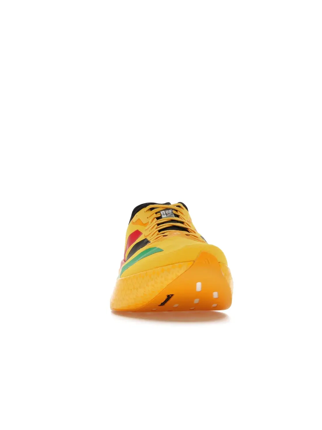 Мужские кроссовки для бега с дизайном Bob Marley Adidas Adizero Evo SL — изображение 2 из 4, золотистый черный