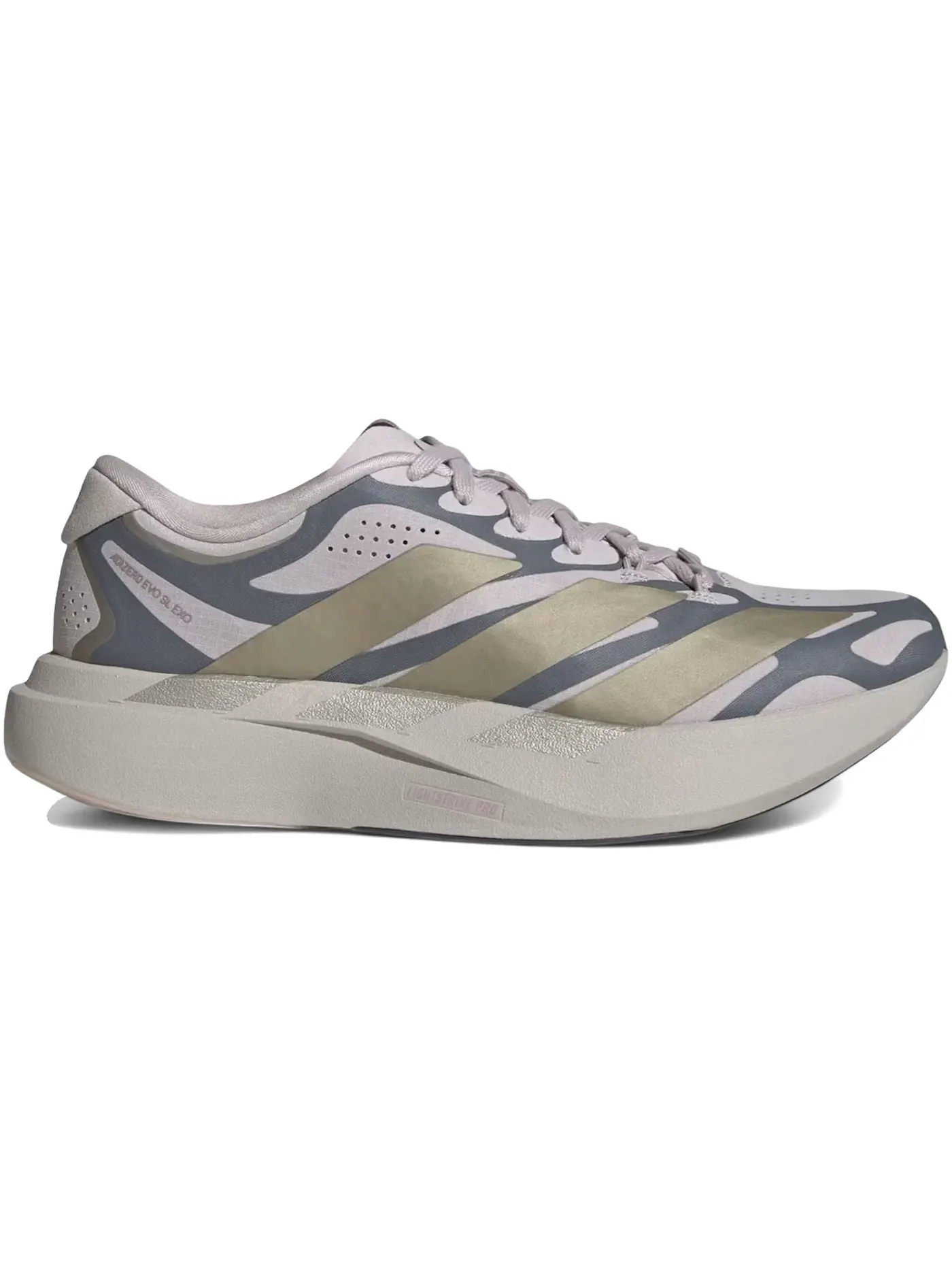 Женские кроссовки для бега Adizero Evo SL EXO Adidas — изображение 1 из 1, фиолетовый/металлик