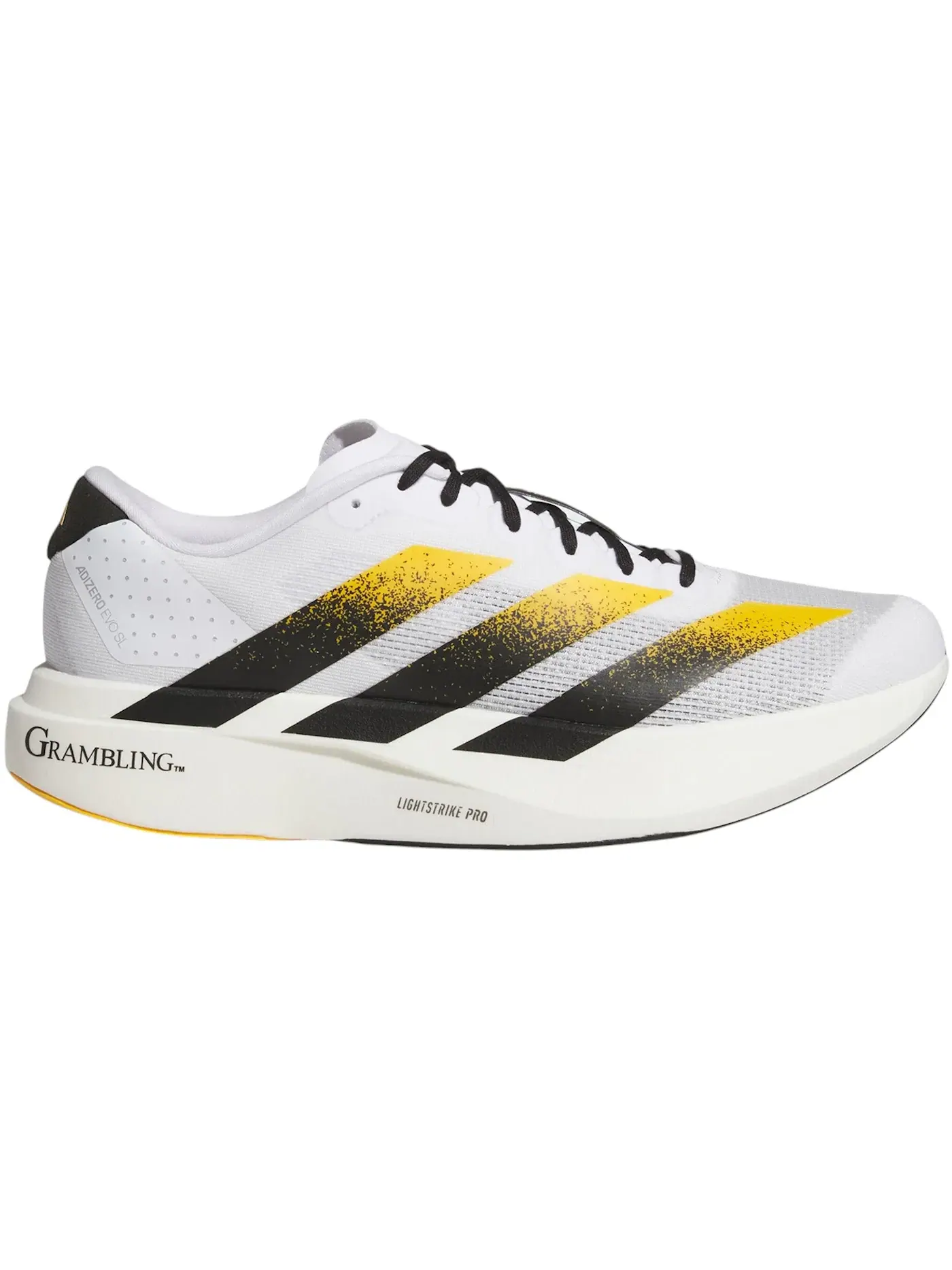 Мужские кроссовки для бега Adizero Evo SL Adidas — изображение 1 из 1, белый/черный/золотистый