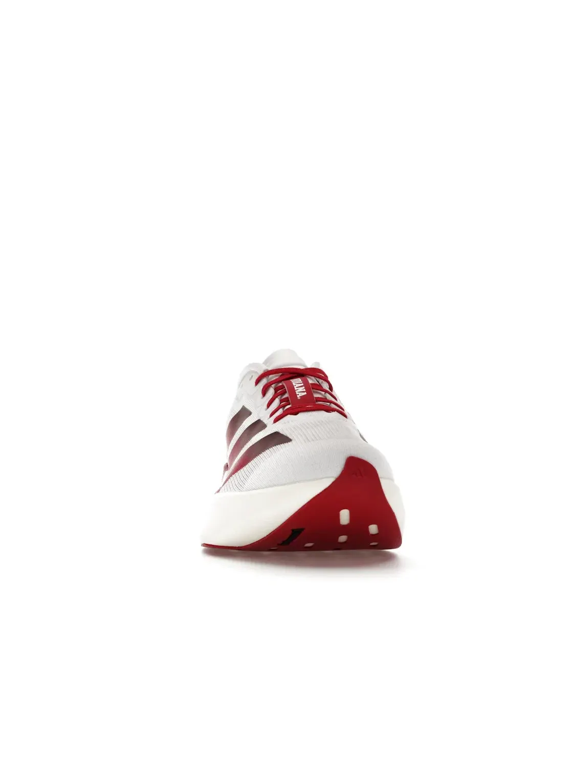 Мужские кроссовки для бега с колледж-дизайном Adidas Adizero Evo SL — изображение 2 из 4, белый/красный/бордовый