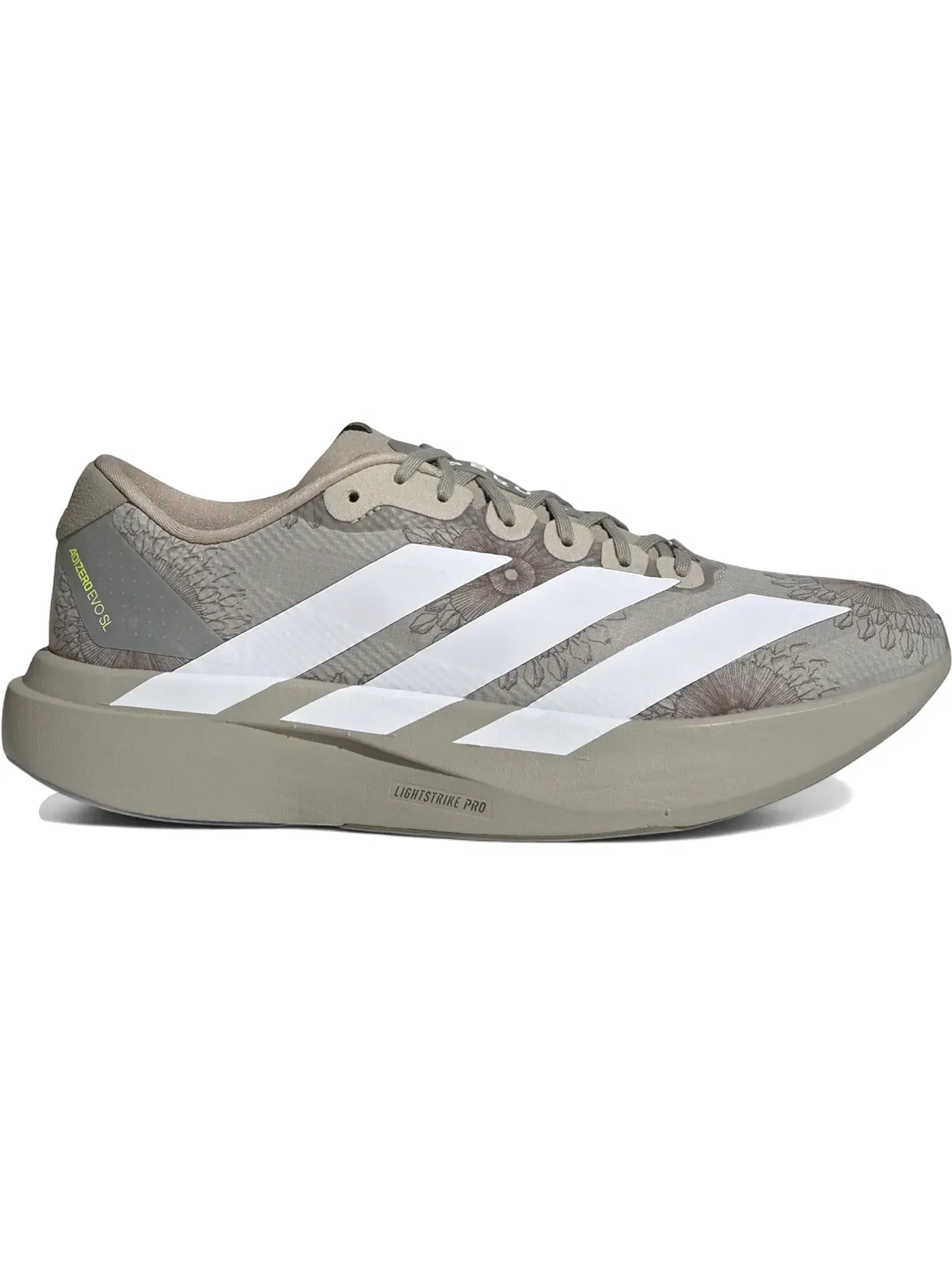 Мужские кроссовки для бега Adizero Evo SL Adidas — изображение 1 из 1, белый зеленый