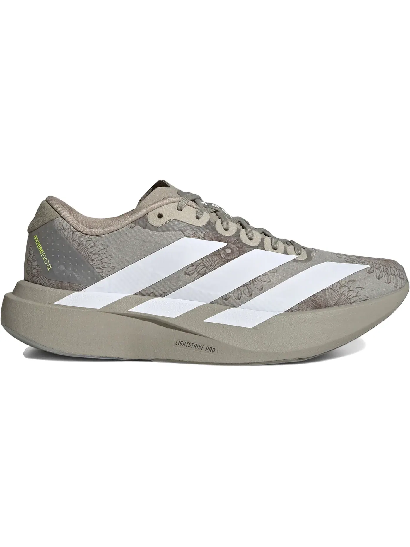 Женские кроссовки для бега Adizero Evo SL от Adidas — изображение 1 из 1, белый зеленый