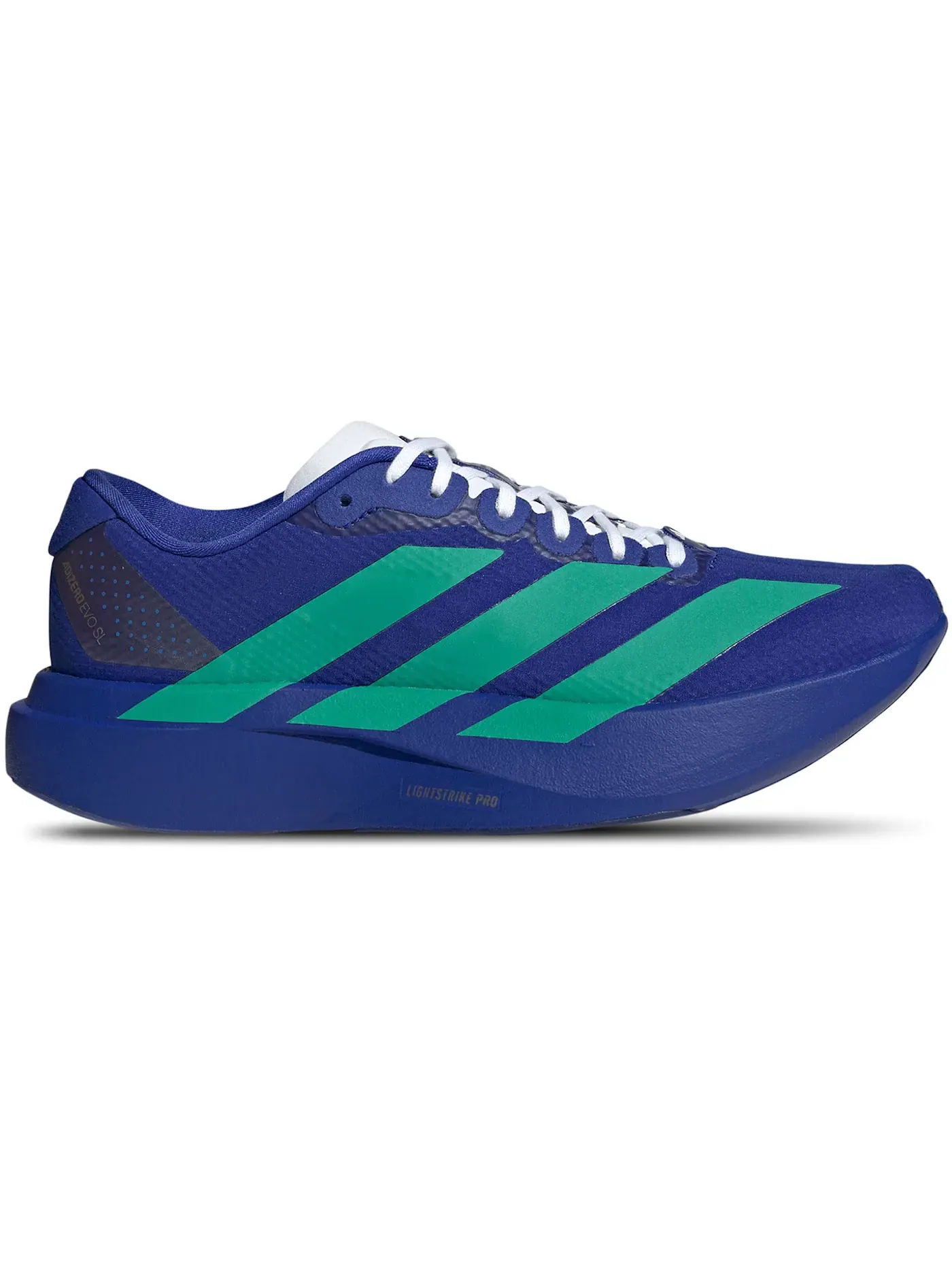 Женские кроссовки для бега Adidas Adizero Evo SL — изображение 1 из 1, синий зеленый красный