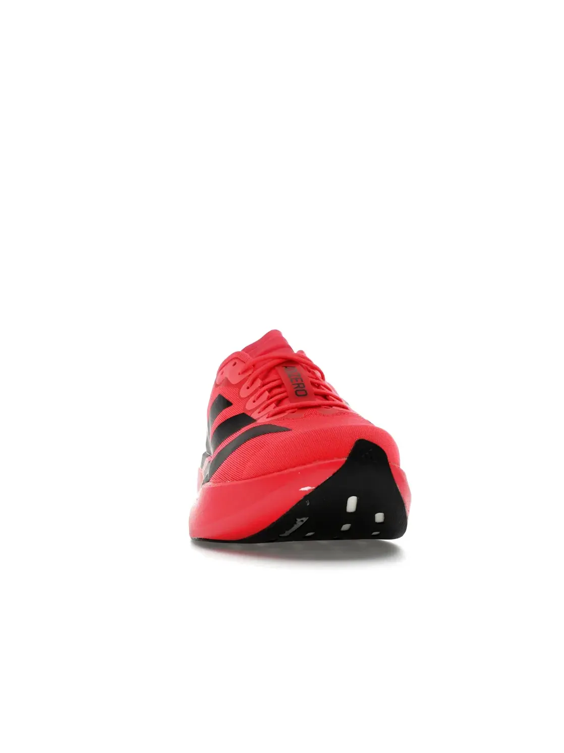 Мужские кроссовки для бега с агрессивным дизайном Adizero Evo SL Adidas — изображение 2 из 4, красный/черный/красный