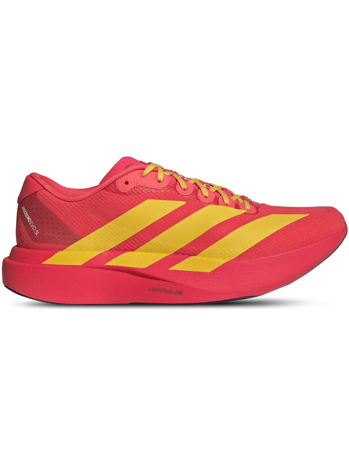 Мужские кроссовки для бега Adidas Adizero Evo SL — изображение 1 из 1, красный золотистый синий