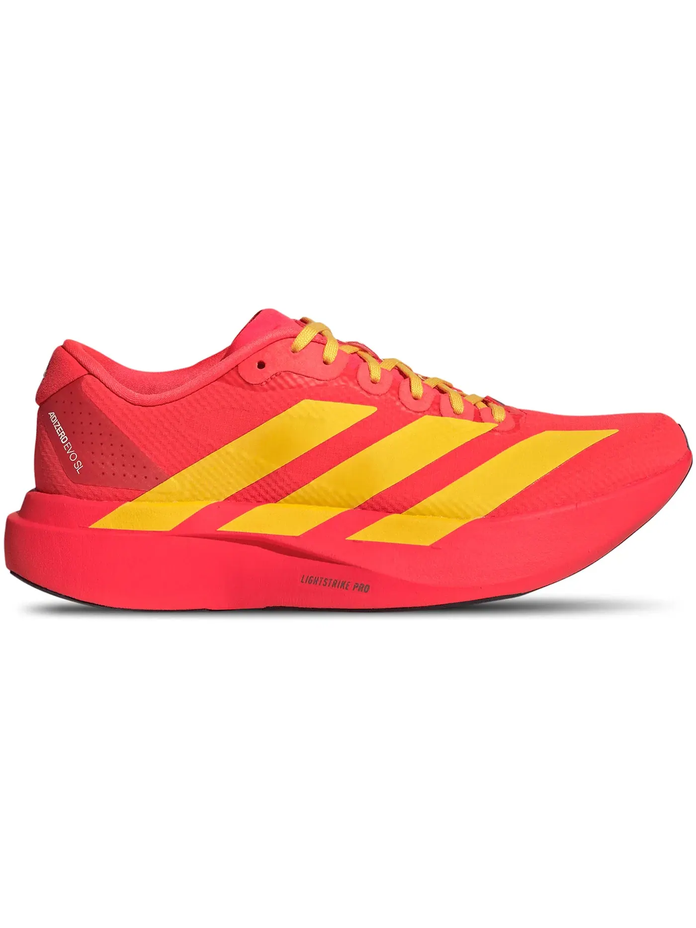 Женские кроссовки для бега Adizero Evo SL Adidas — изображение 1 из 1, красный золотистый синий