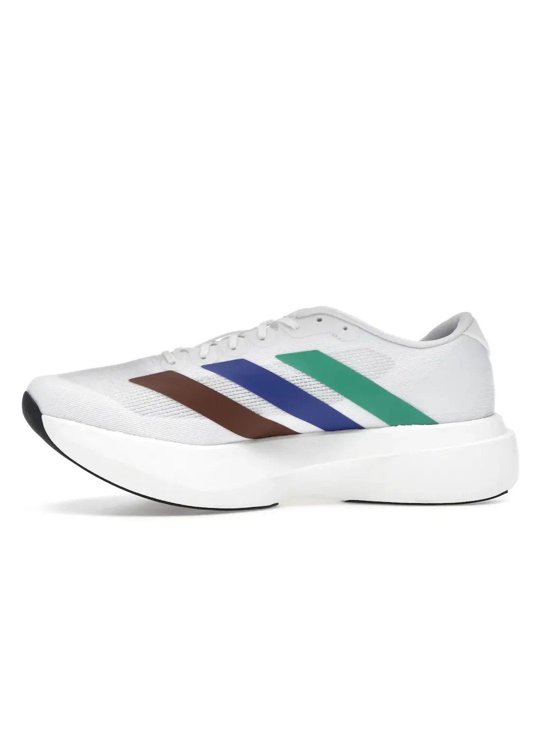 Мужские кроссовки для бега Adidas Adizero Evo SL — изображение 3 из 4, белый/зеленый/синий