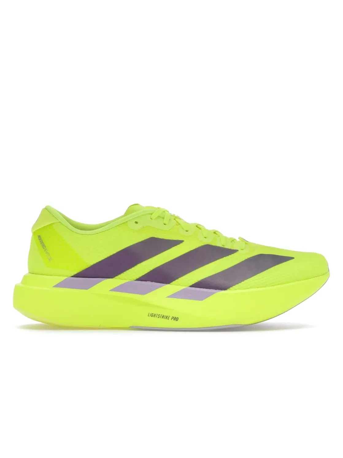Женские кроссовки для бега Adizero Evo SL Adidas — изображение 1 из 4, желтый