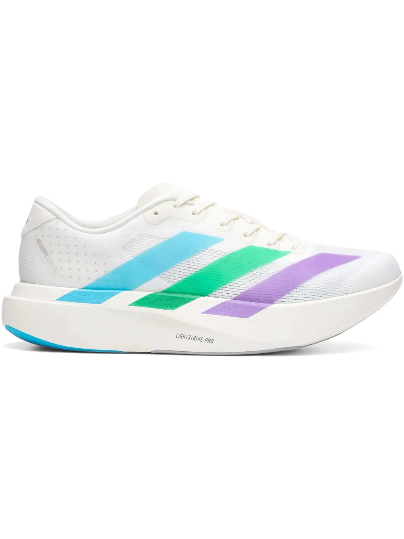 Мужские кроссовки для бега Adizero Evo SL Adidas — изображение 1 из 1, белый/зеленый