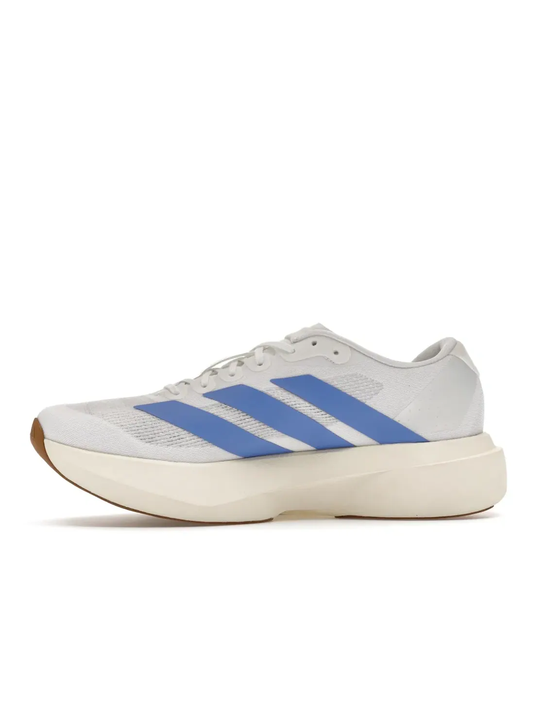 Женские кроссовки для бега с контрастными акцентами Adidas Adizero Evo SL — изображение 3 из 4, белый/синий/белый