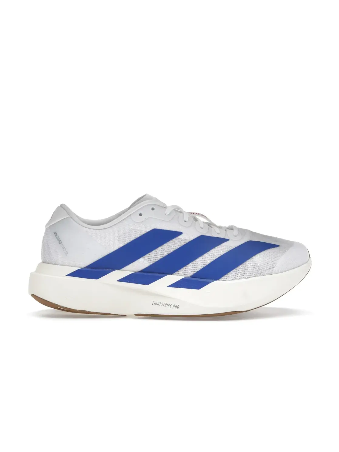Мужские кроссовки для бега с ярким дизайном Adizero Evo SL Adidas — изображение 1 из 4, белый/синий