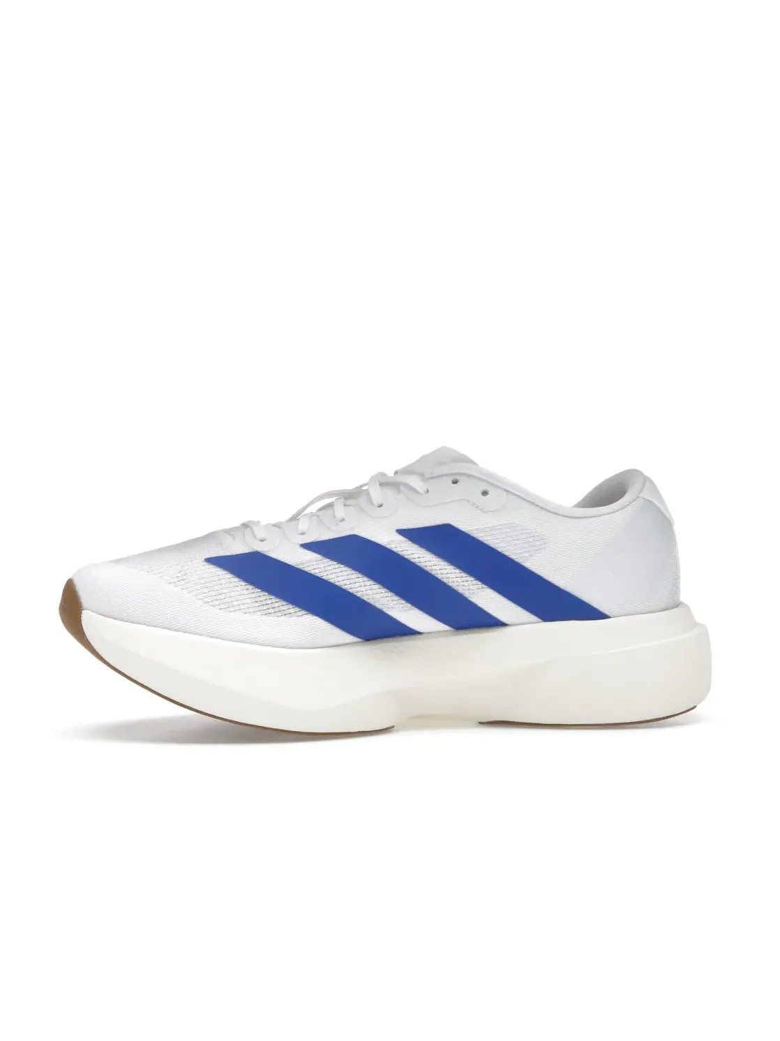 Мужские кроссовки для бега с ярким дизайном Adizero Evo SL Adidas — изображение 3 из 4, белый/синий