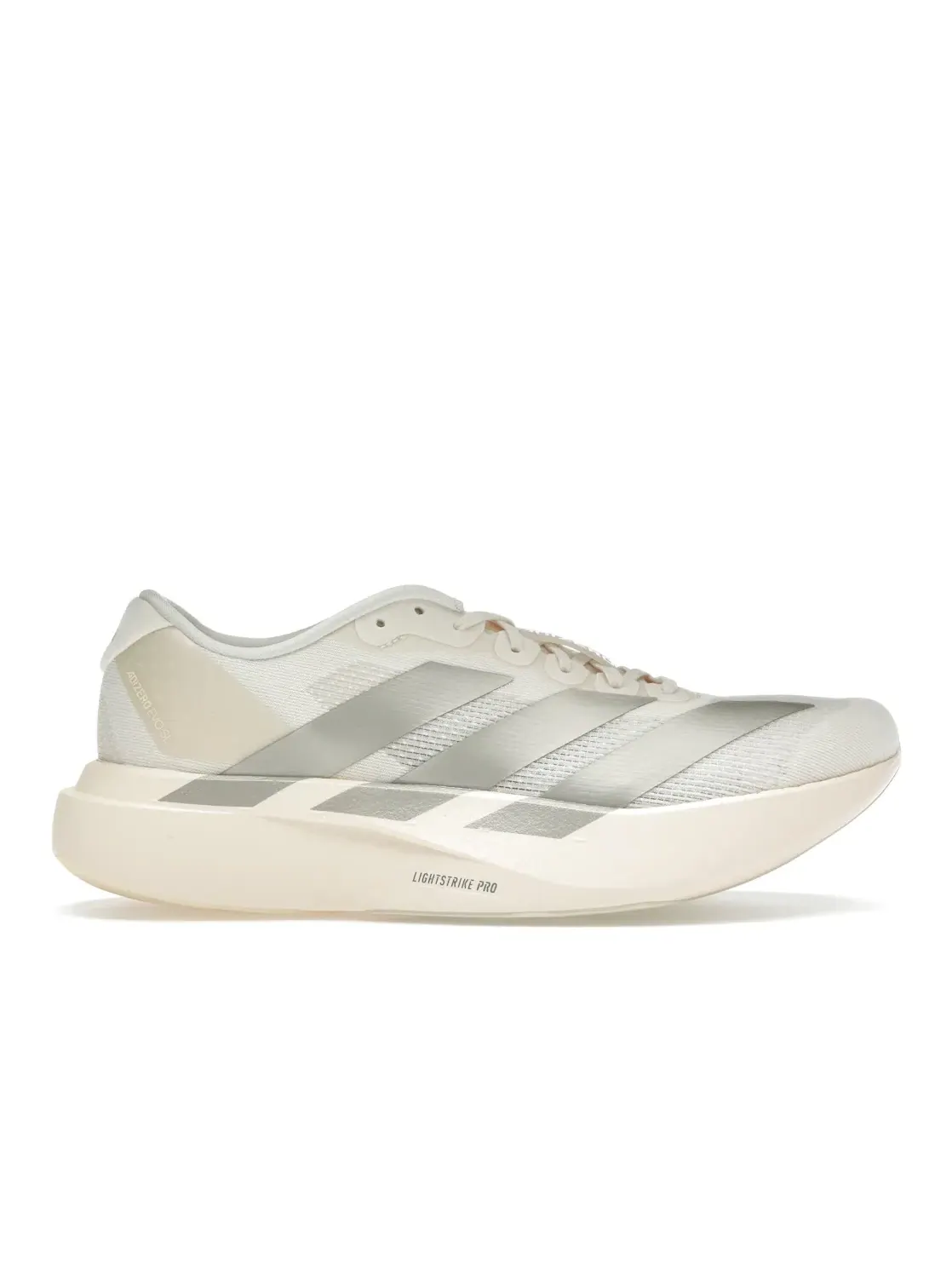 Женские кроссовки для бега с легким дизайном Adidas Adizero Evo SL — изображение 1 из 4, белый/металлик