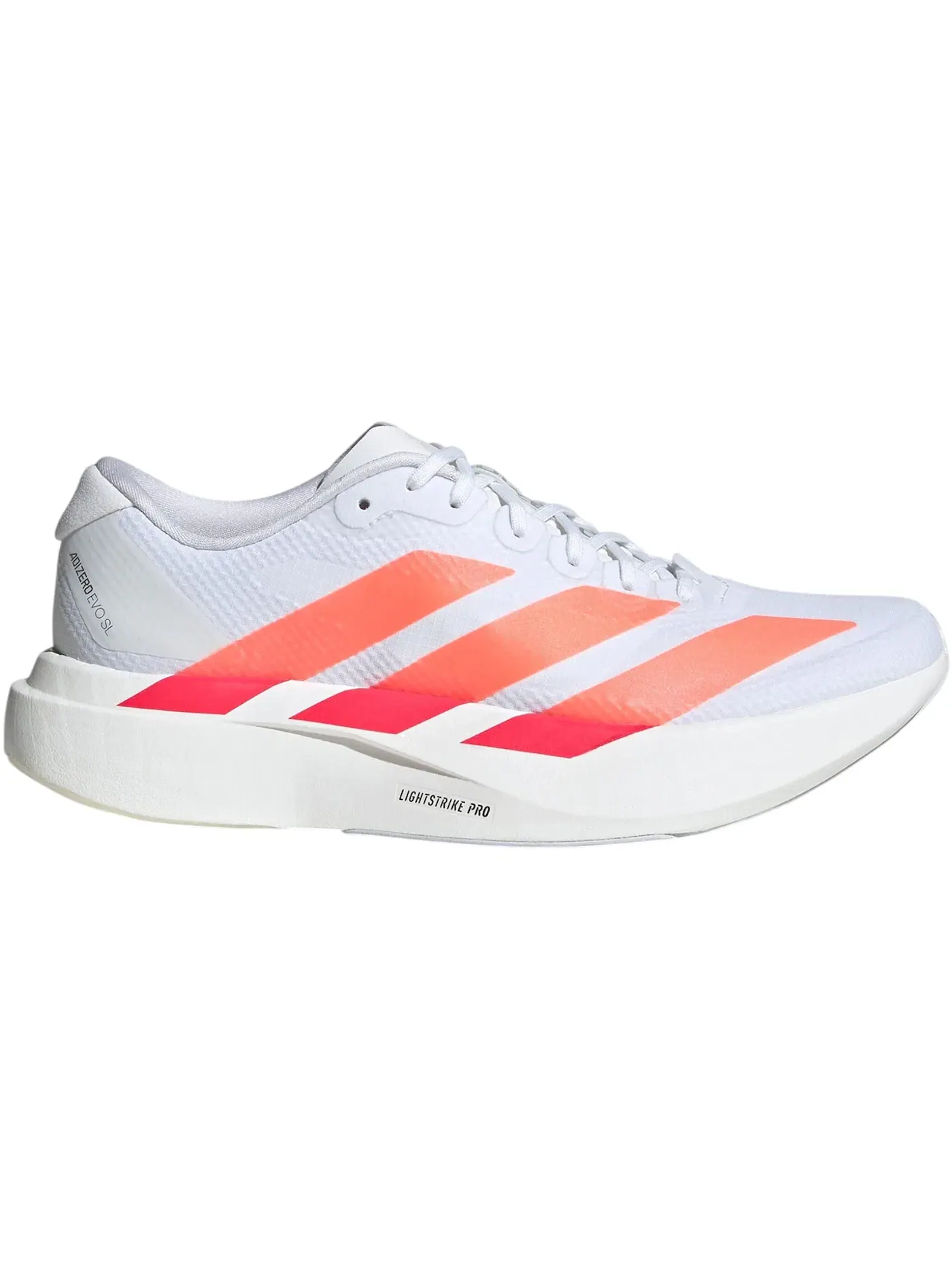 Женские кроссовки для бега Adizero Evo SL Woven Adidas — изображение 1 из 1, белый оранжевый красный