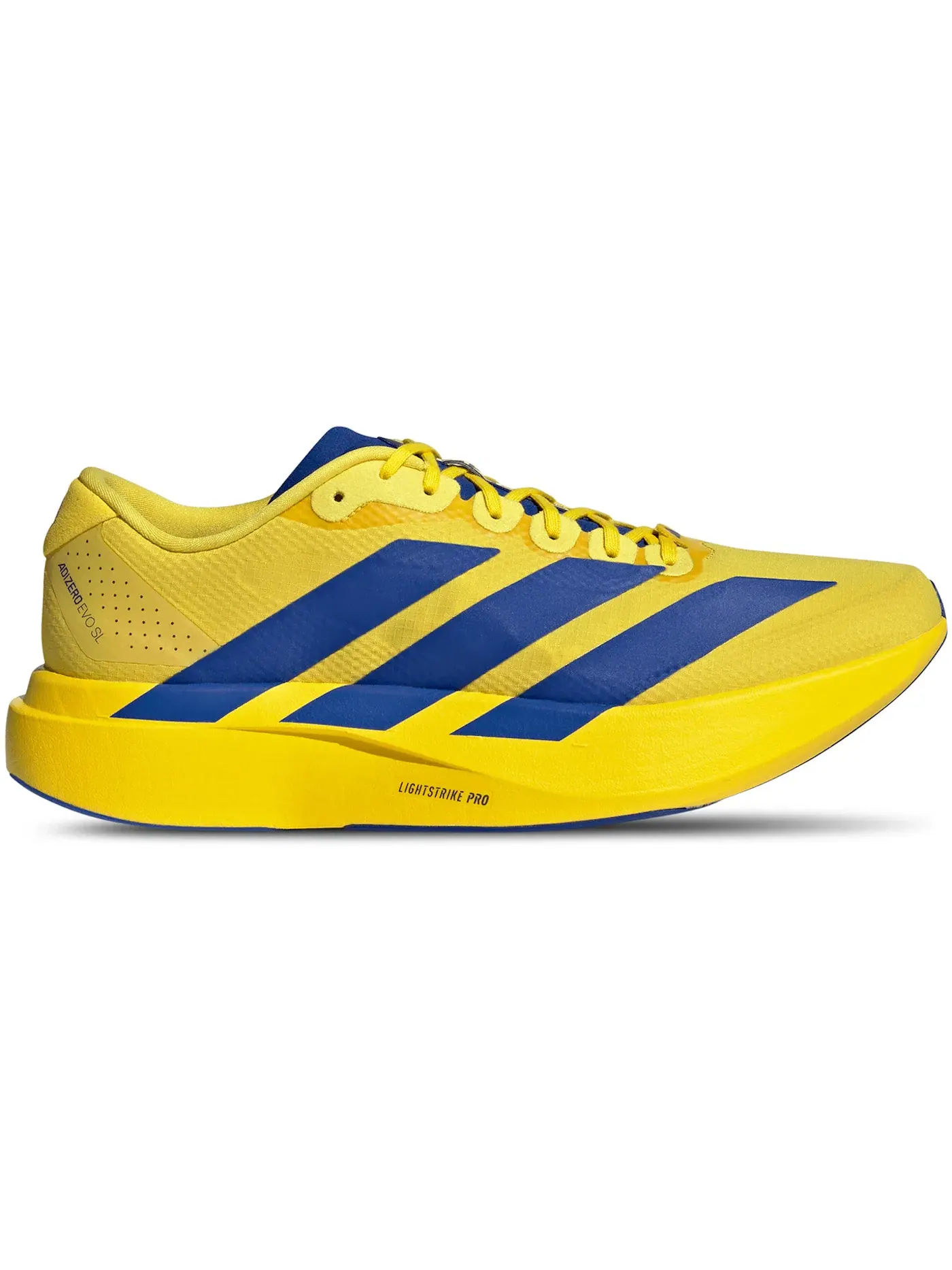 Мужские кроссовки для бега Adizero Evo SL Adidas — изображение 1 из 1, желтый/синий/металлик