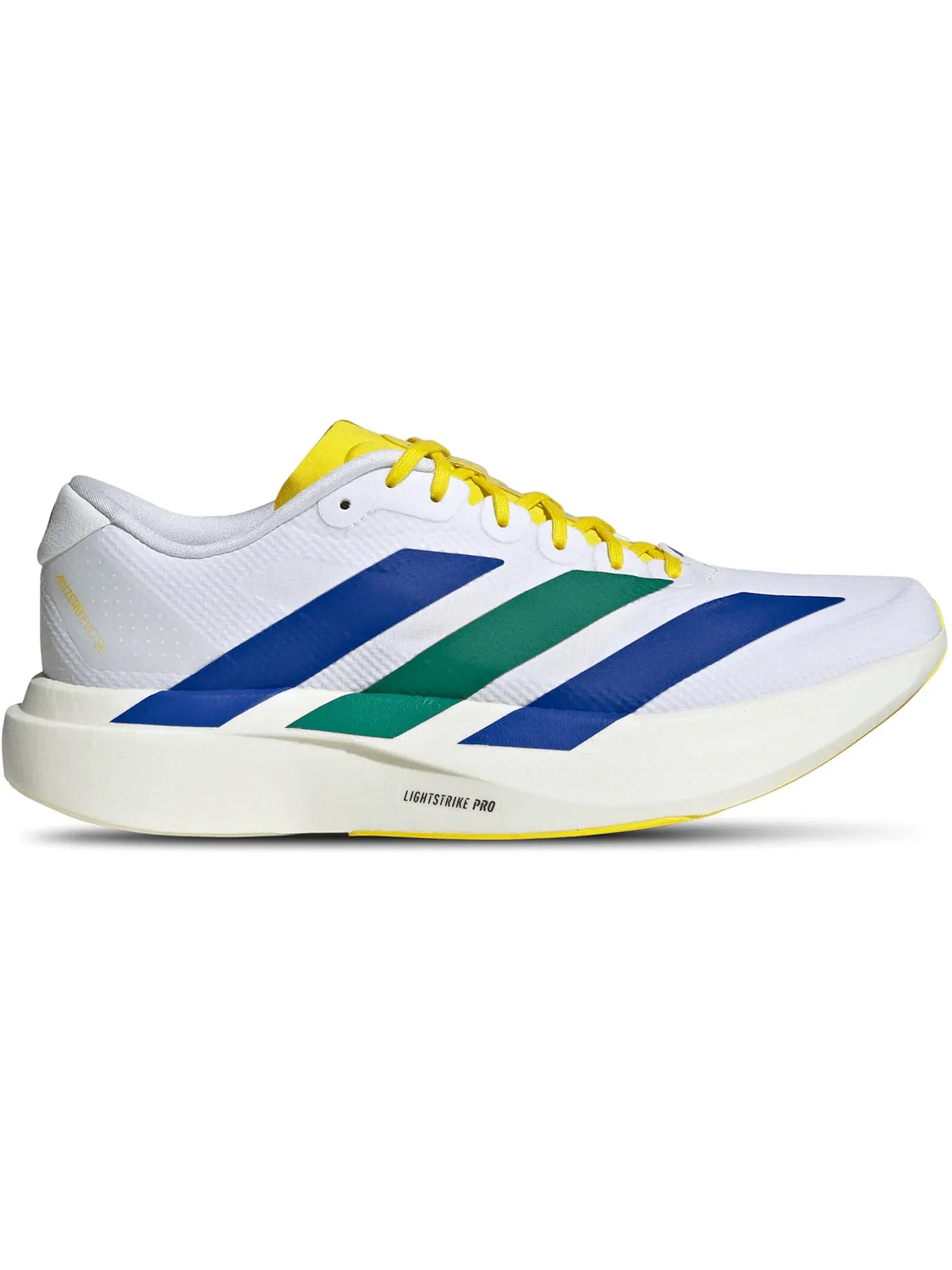 Мужские кроссовки для бега Adidas Adizero Evo SL — изображение 1 из 1, желтый/синий/металлик