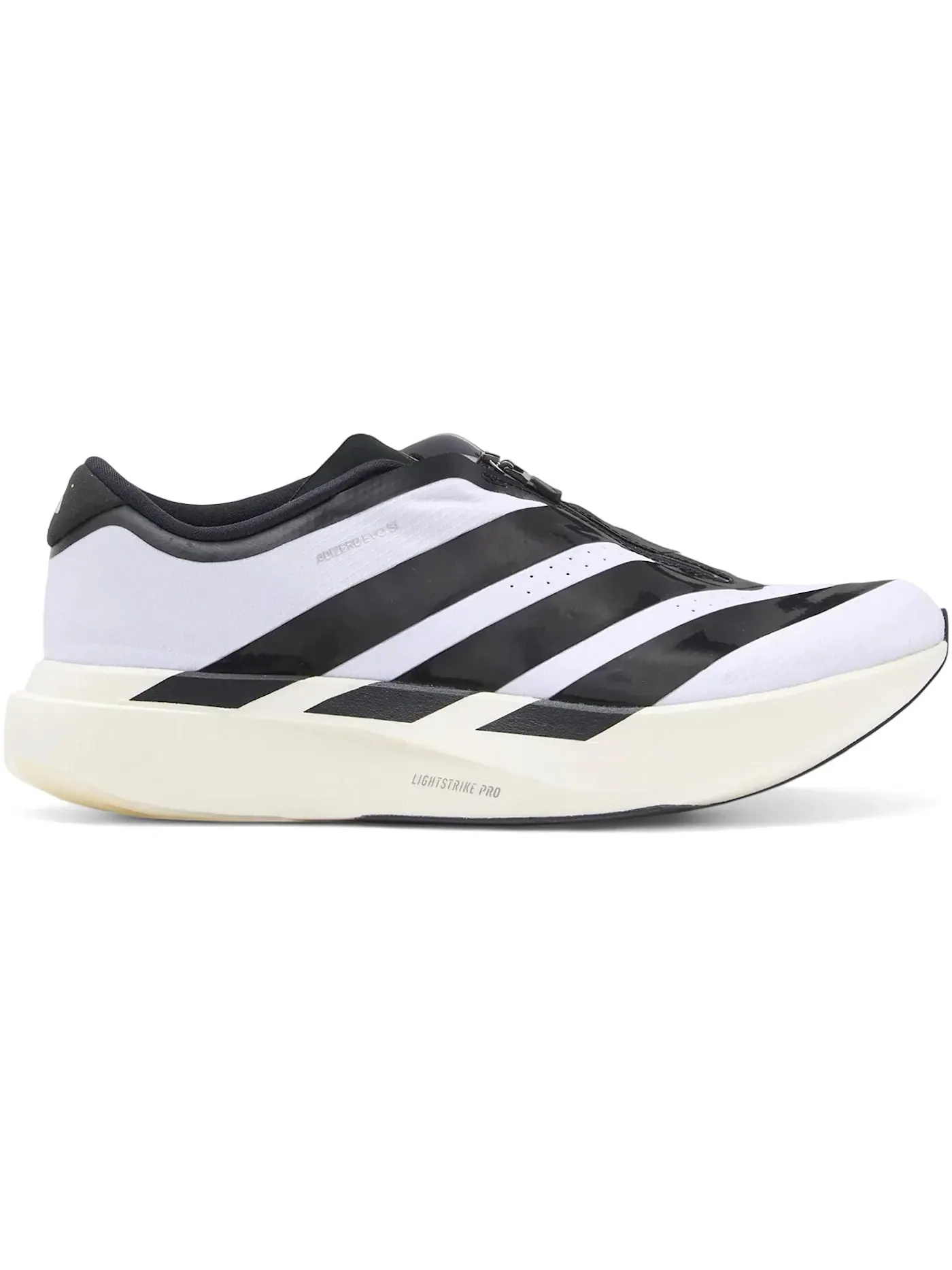 Мужские кроссовки для бега Adizero Evo SL Zip Adidas — изображение 1 из 1, белый/черный/черный