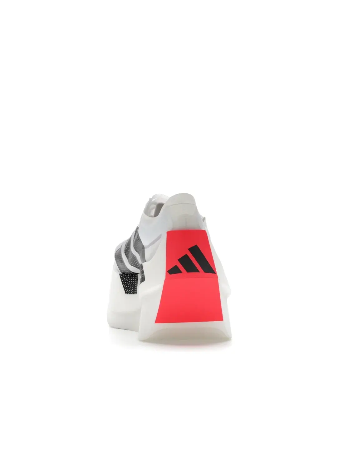 Мужские кроссовки для бега с сетчатым верхом Adidas Adizero Evo X — изображение 4 из 4, белый черный красный