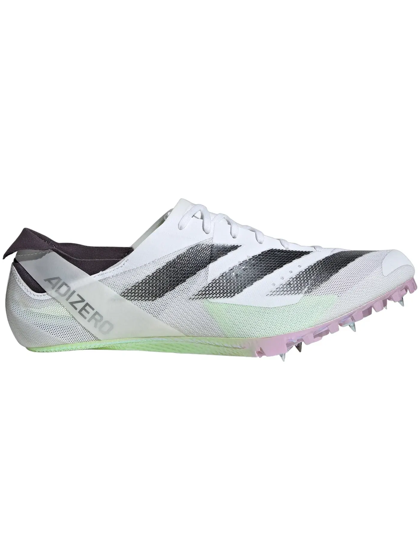 Мужские кроссовки для легкой атлетики Adizero Finesse Adidas — изображение 1 из 1, белый черный зеленый