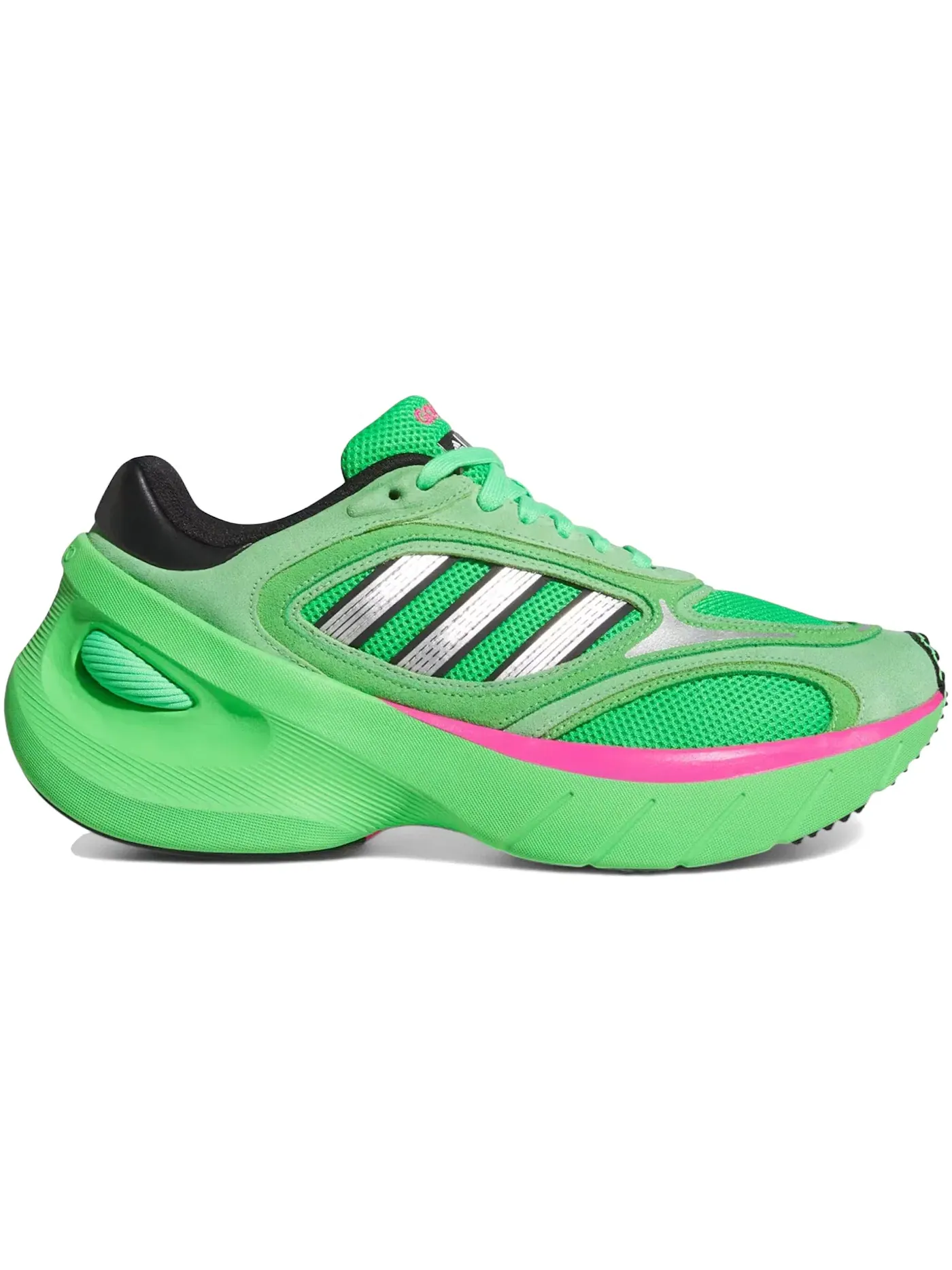 Мужские кроссовки беговые Adizero Goukana Adidas — изображение 1 из 1, зеленый черный