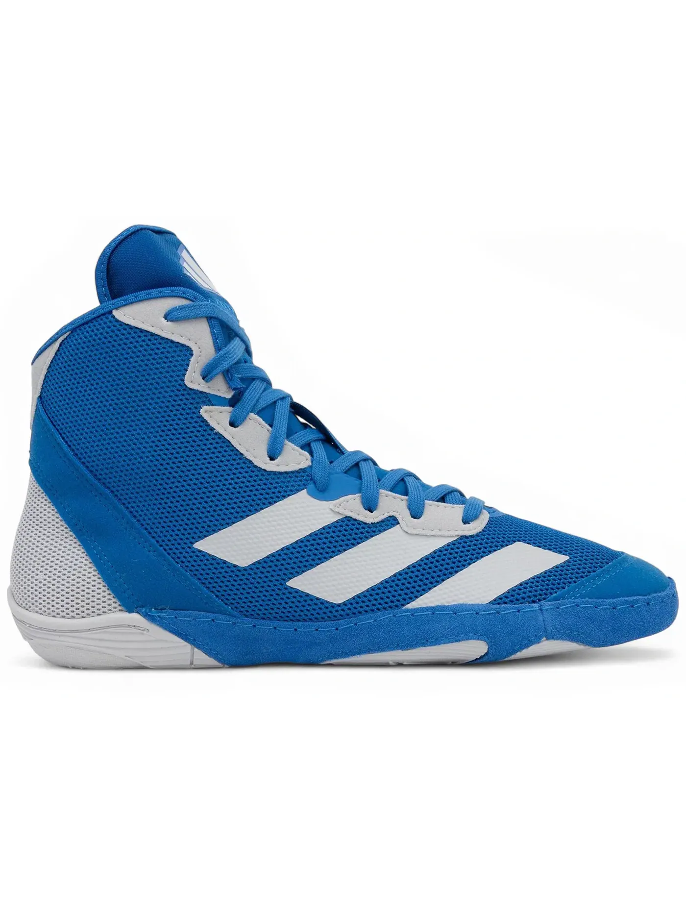 Мужские кроссовки для борьбы Adizero Mat Wizard 6 Adidas — изображение 1 из 1, синий белый