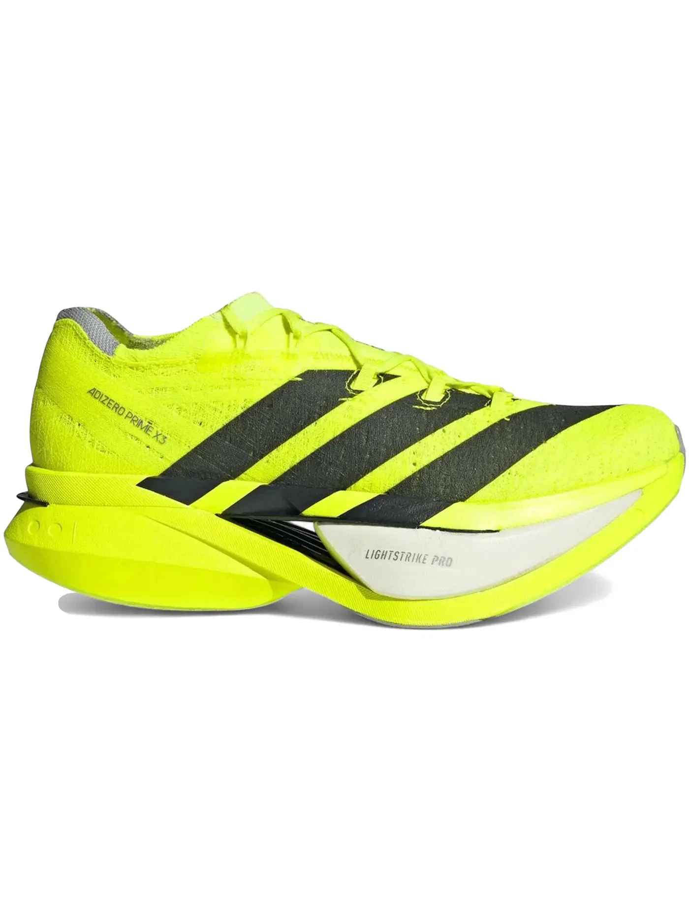Мужские кроссовки для бега Adizero Prime X 3.0 Strung Adidas — изображение 1 из 1, черный/серебристый