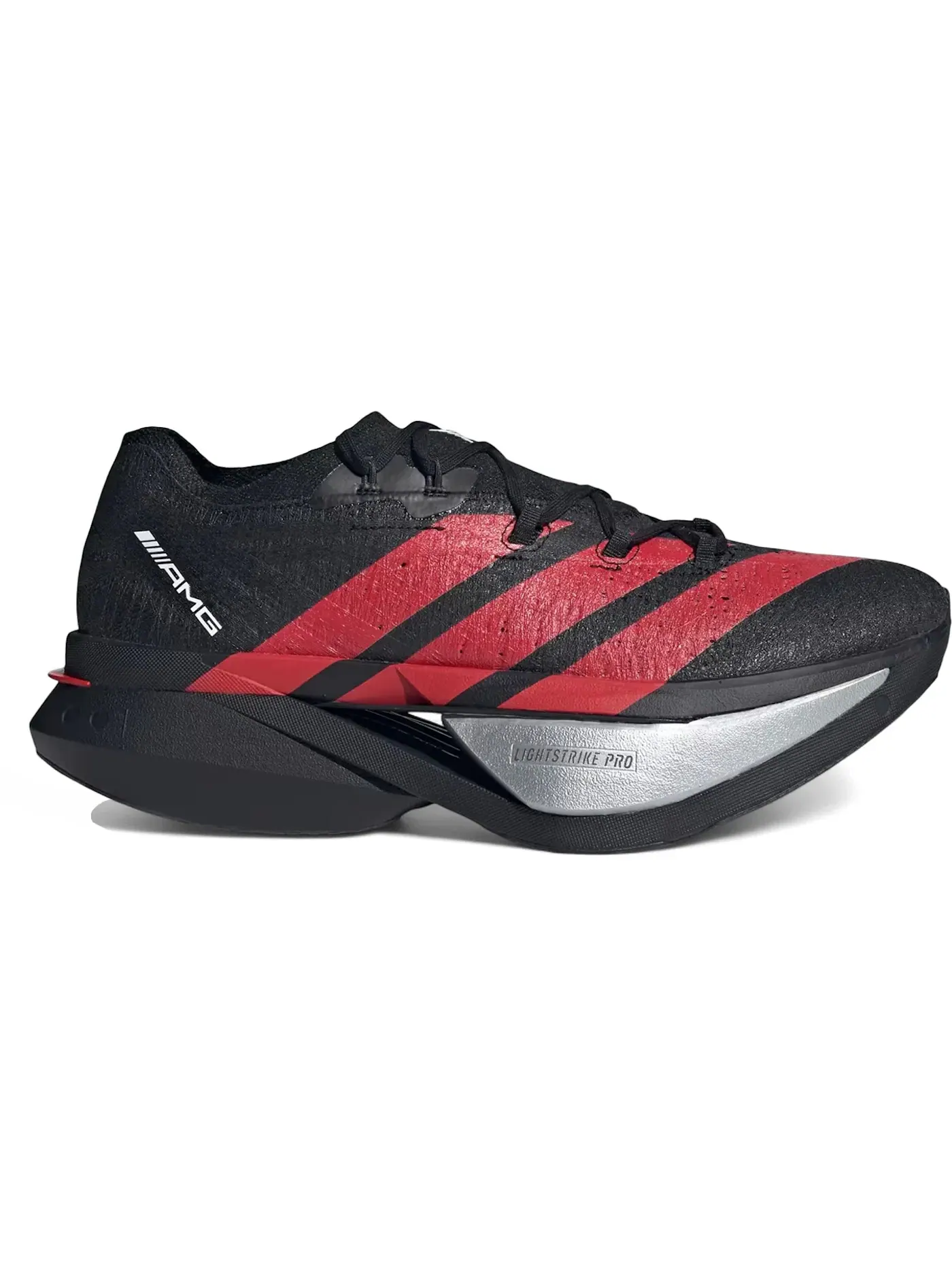 Мужские кроссовки для бега Adizero Prime X 3.0 Strung Adidas — изображение 1 из 1, черный/красный/белый