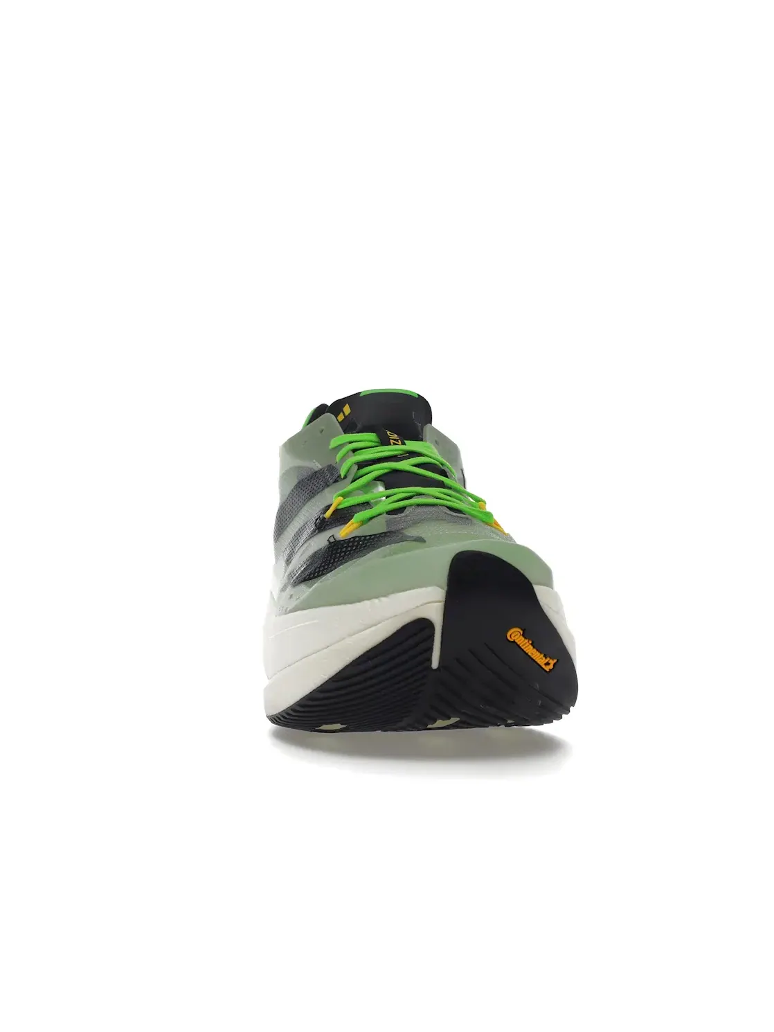 Мужские кроссовки для бега с длинным рукавом Adidas Adizero Prime X — изображение 2 из 4, зеленый/черный/желтый