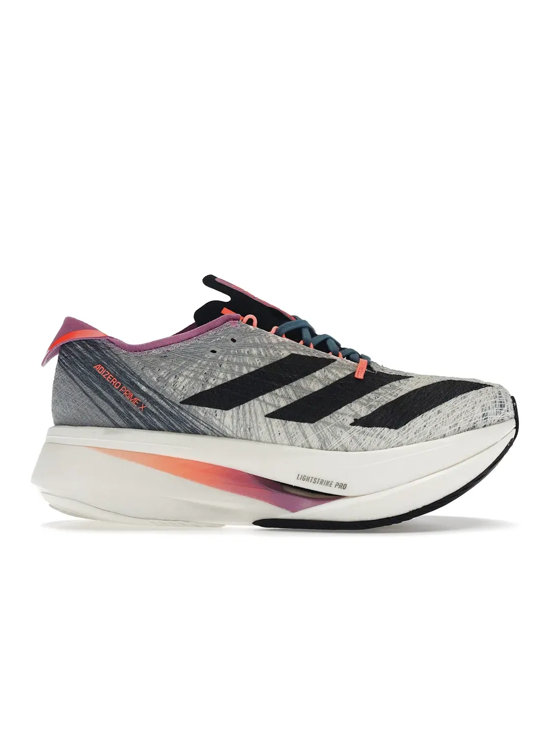 Мужские кроссовки для бега с пеноматериалом Adidas Adizero Prime X Strung — изображение 1 из 4, белый