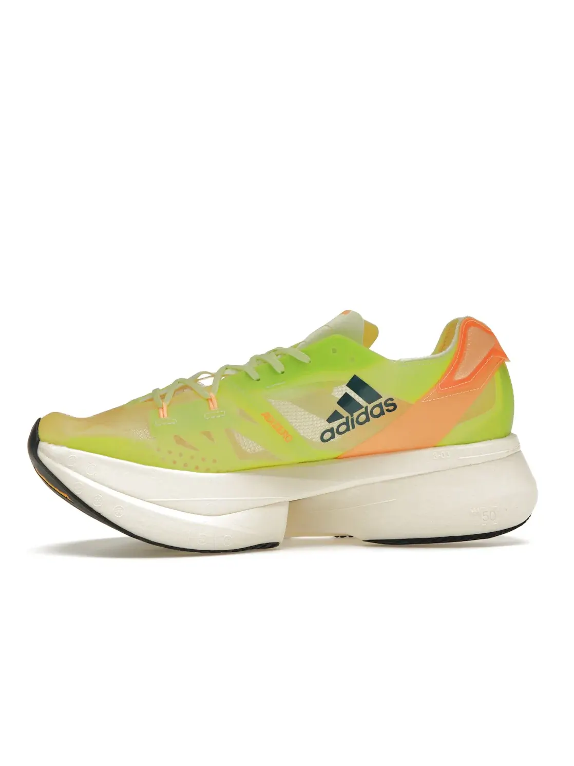Мужские кроссовки для бега с технологией Prime X Adizero Prime X Adidas — изображение 3 из 4, оранжевый